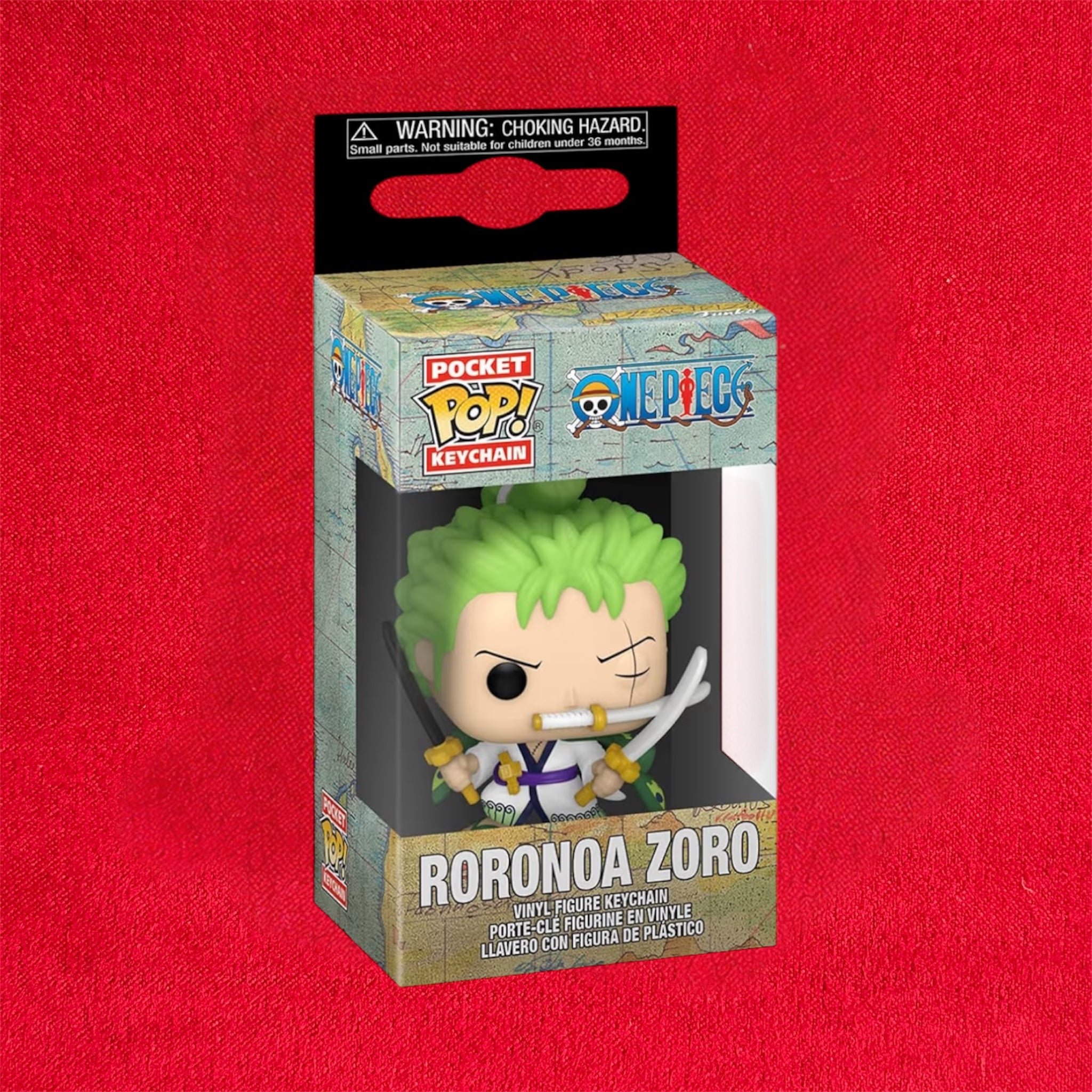 Portachiavi One Piece POP! Viny! Keychains 4 cm
Roronoa Zoro