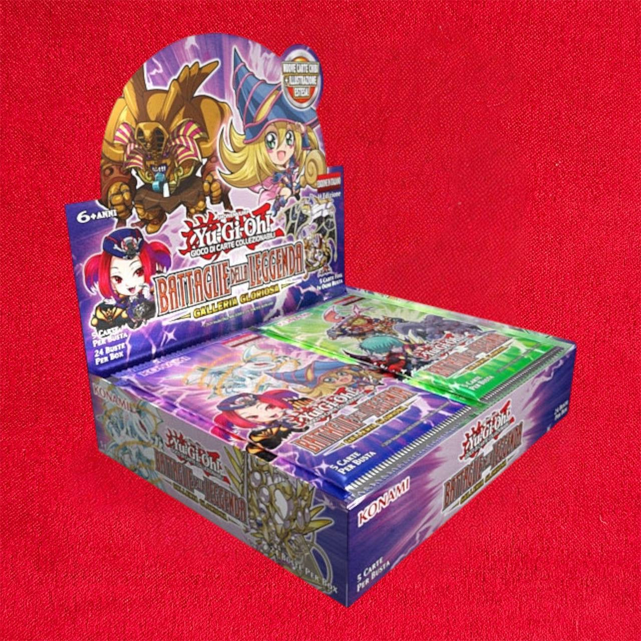 Yu-Gi-Oh! Battaglia della Leggenda Galleria Gloriosa Box 24 Buste