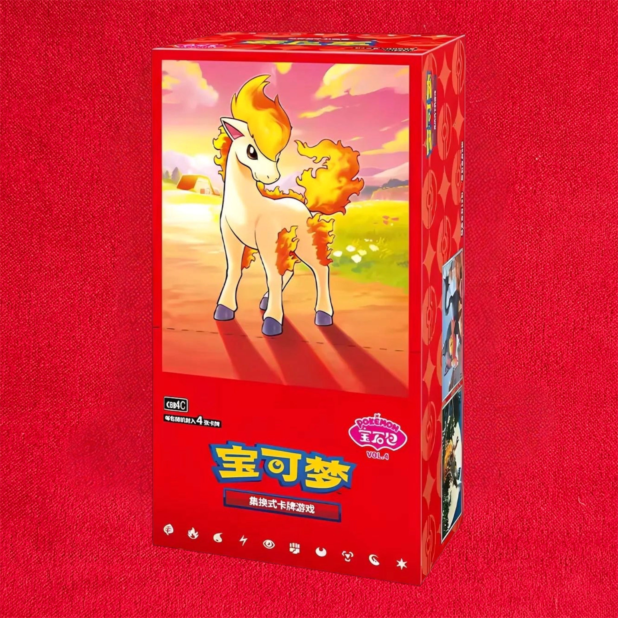 Pokémon Card Gem Pack VOL. 4 Display Box Sealed - Chinese