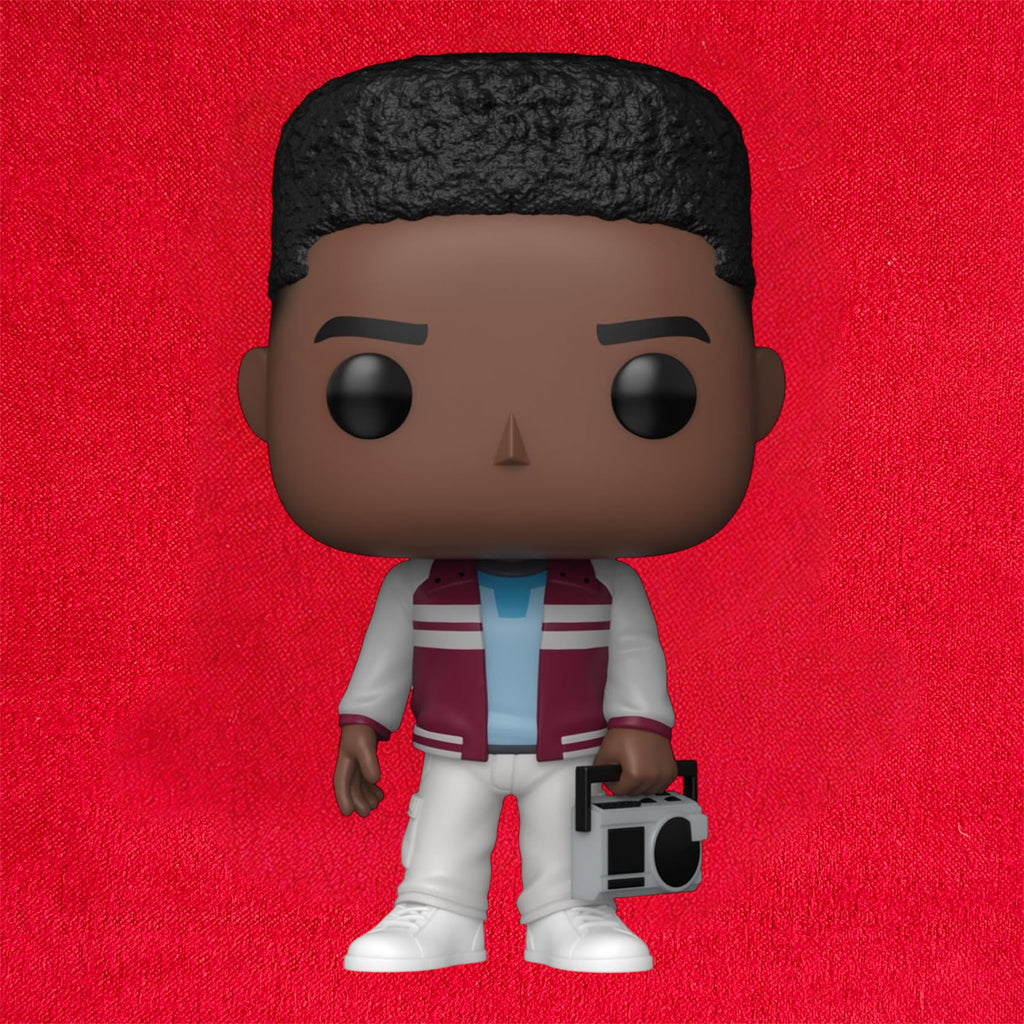 Stranger Things POP! Television
Vinyl Figures Lucas Sinclair with
Boombox 9 cm