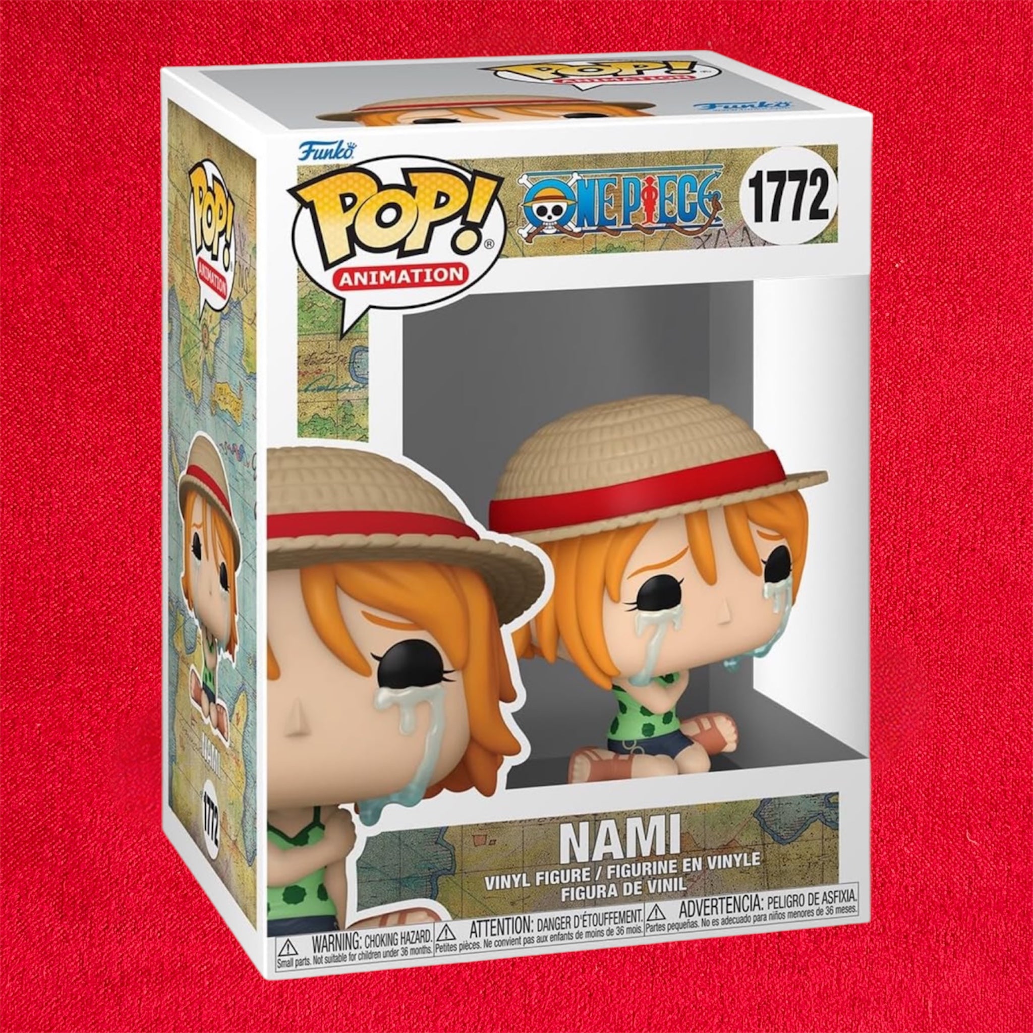 One Piece POP! Animation Vinyl Figures Nami (Refresh) 9 cm