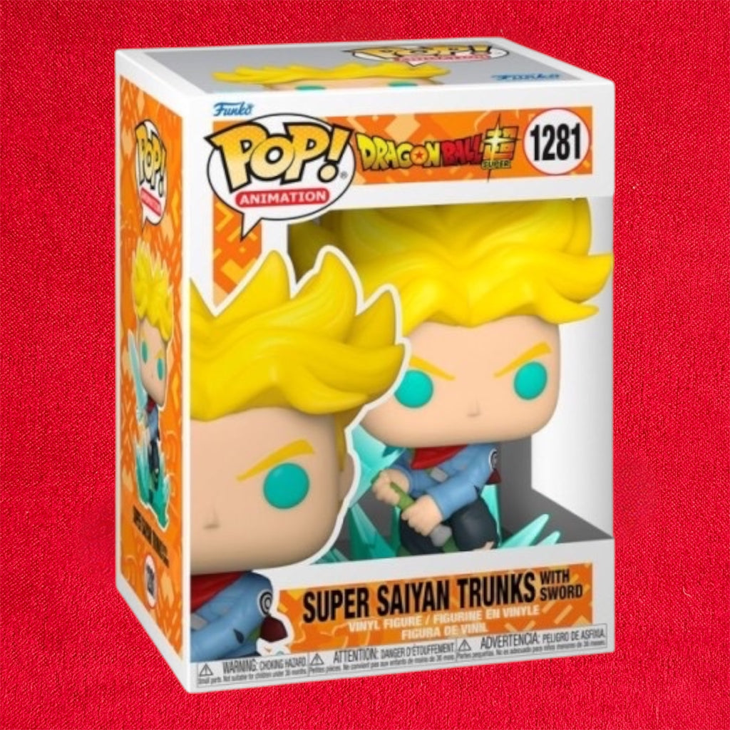 Dragon Ball Super POP! SS Trunks w/ Sword 9 cm