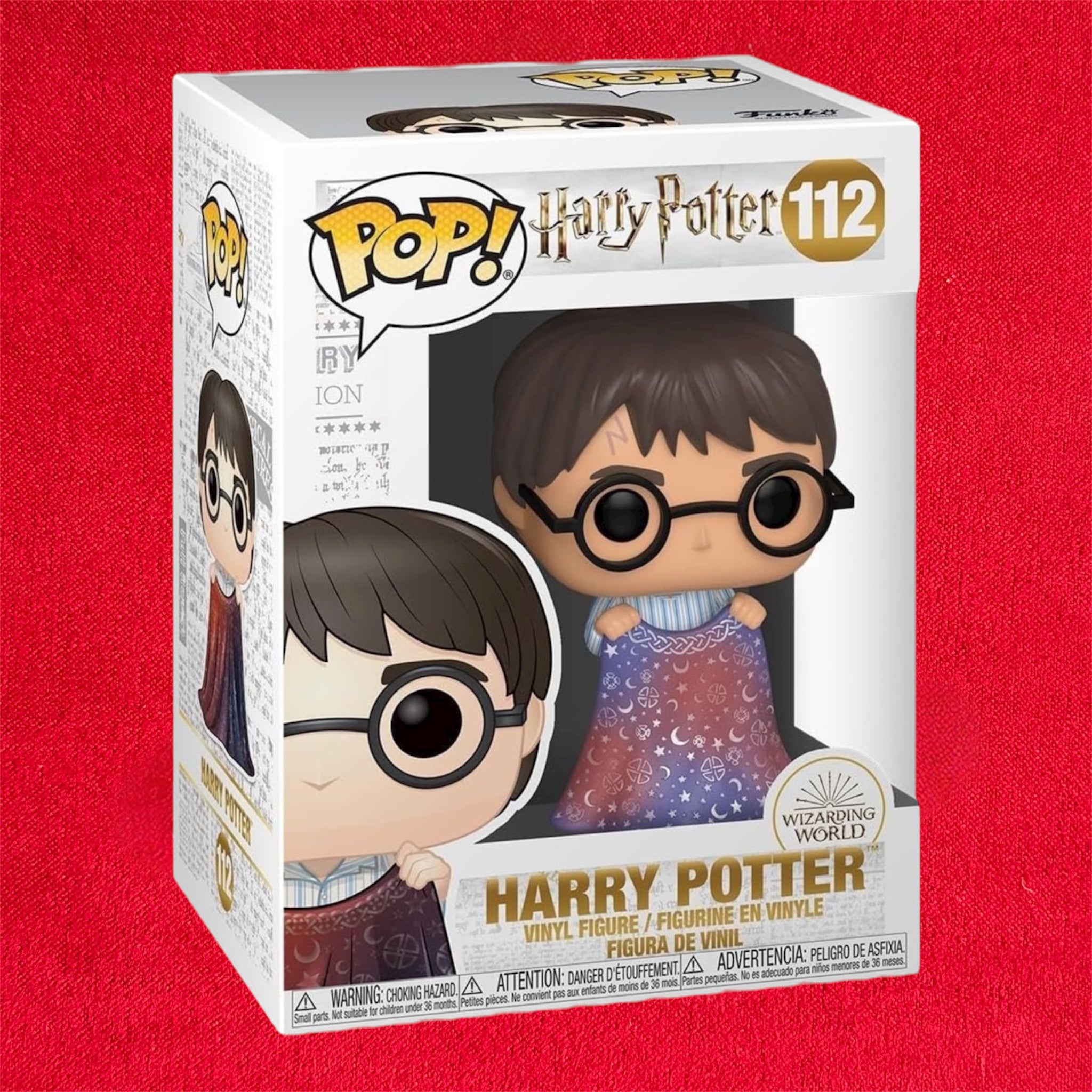 Harry Potter POP! Movies Vinyl
Figure Harry w/Invisibility
Cloak 9 cm