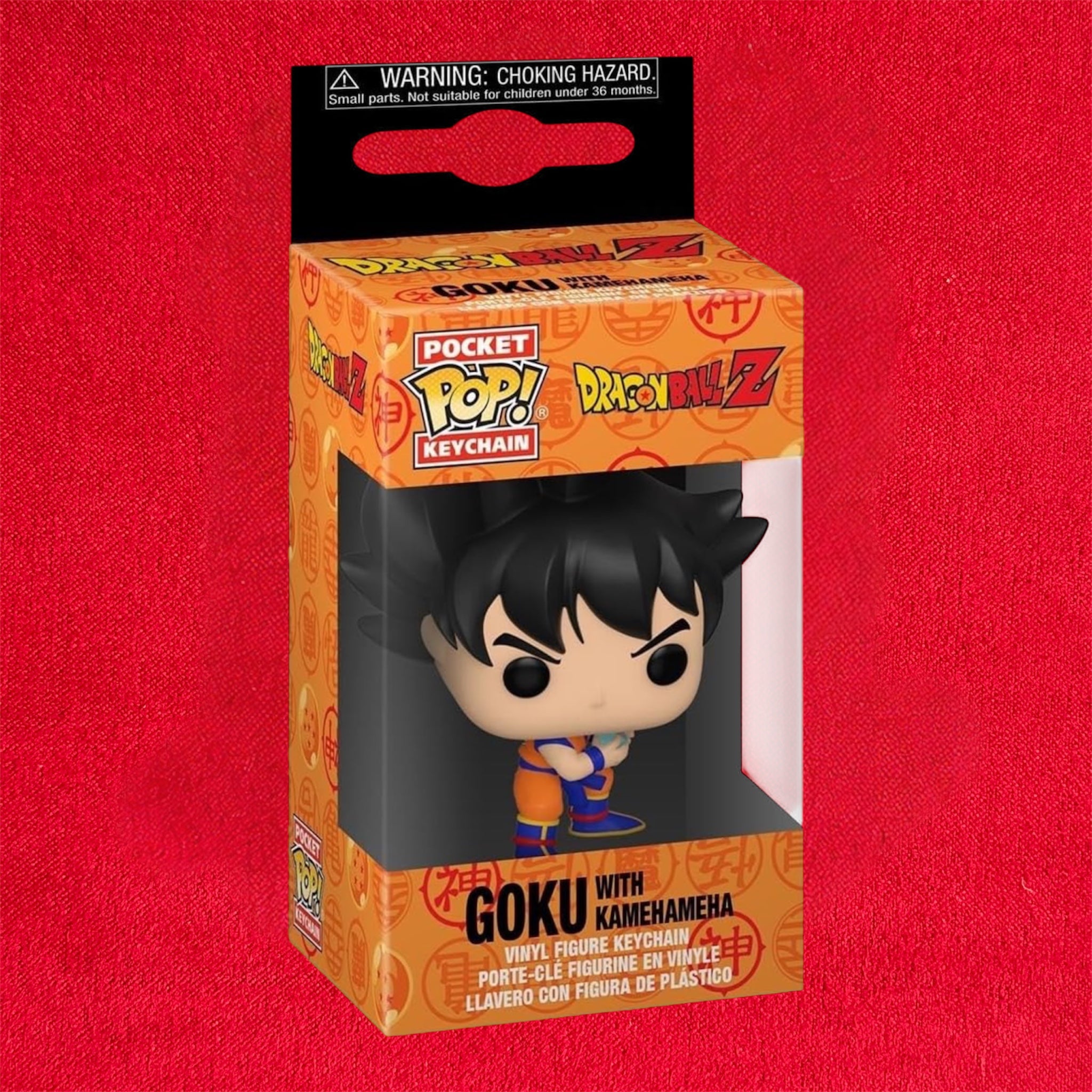 Portachiavi Dragon Ball Z Pocket
POP! Vinyl Keychains 4 cm Goku
Kamehameha