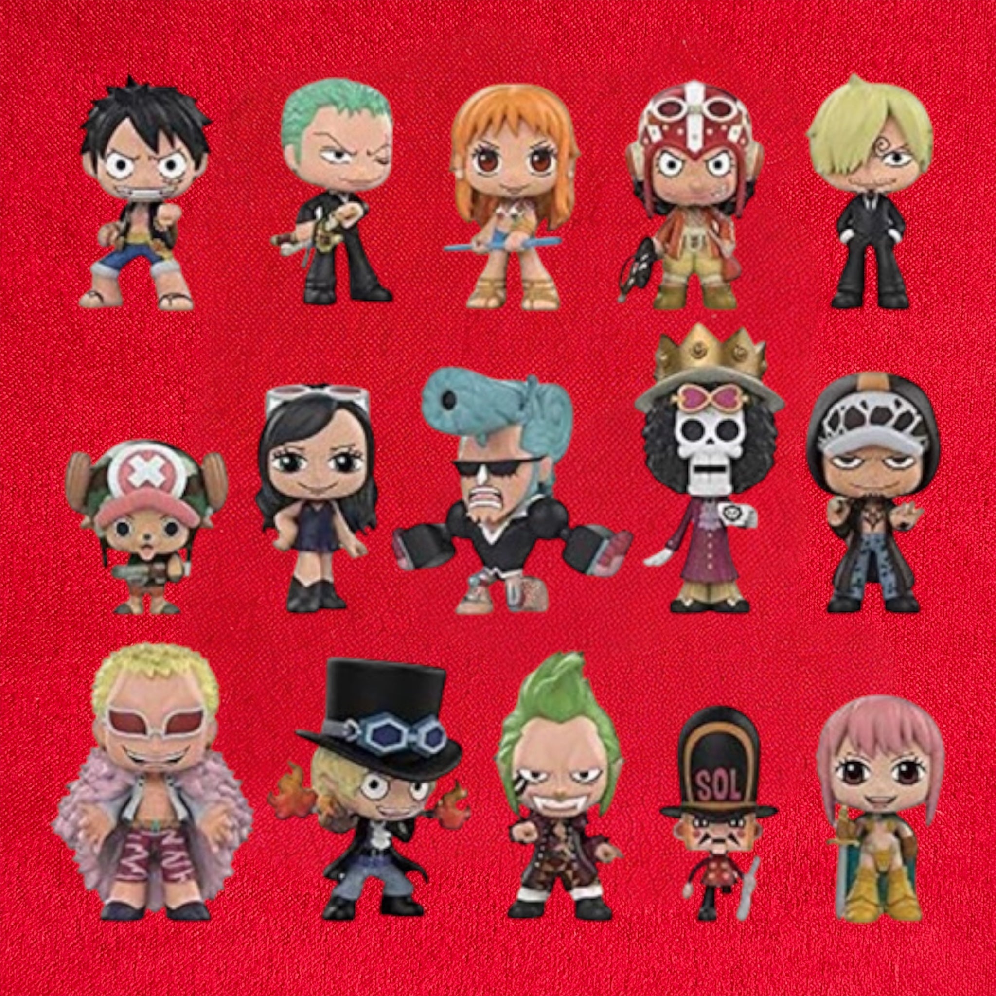 One Piece Mystery Minis Funko Figures 6 cm