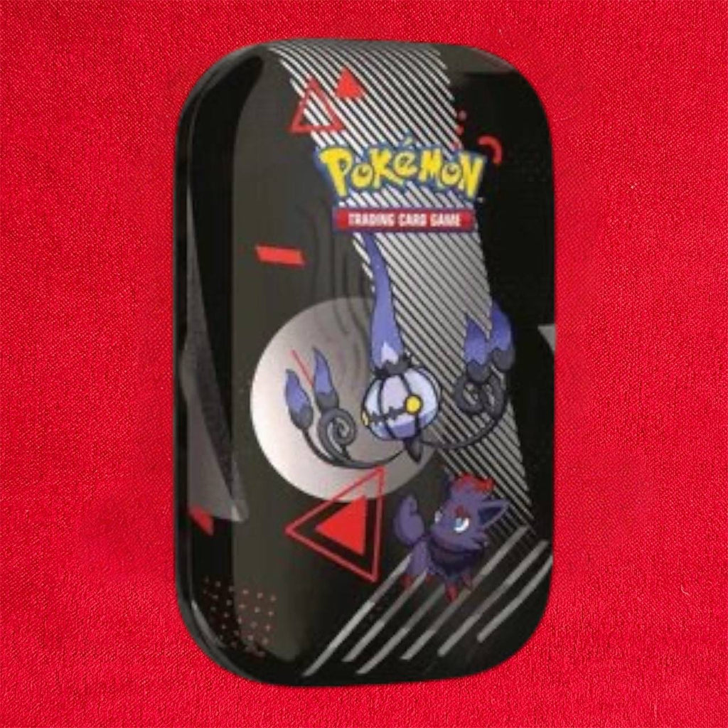 Mini Tin Pokémon Luce Nera e Fuoco Bianco x 1 - Artwork casuale
