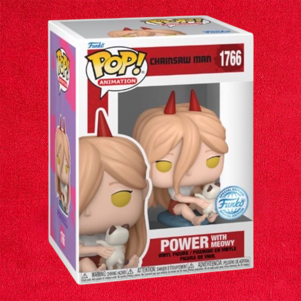Funko Pop! Chainsaw Man: Power W/Meowy (1766) EXM
