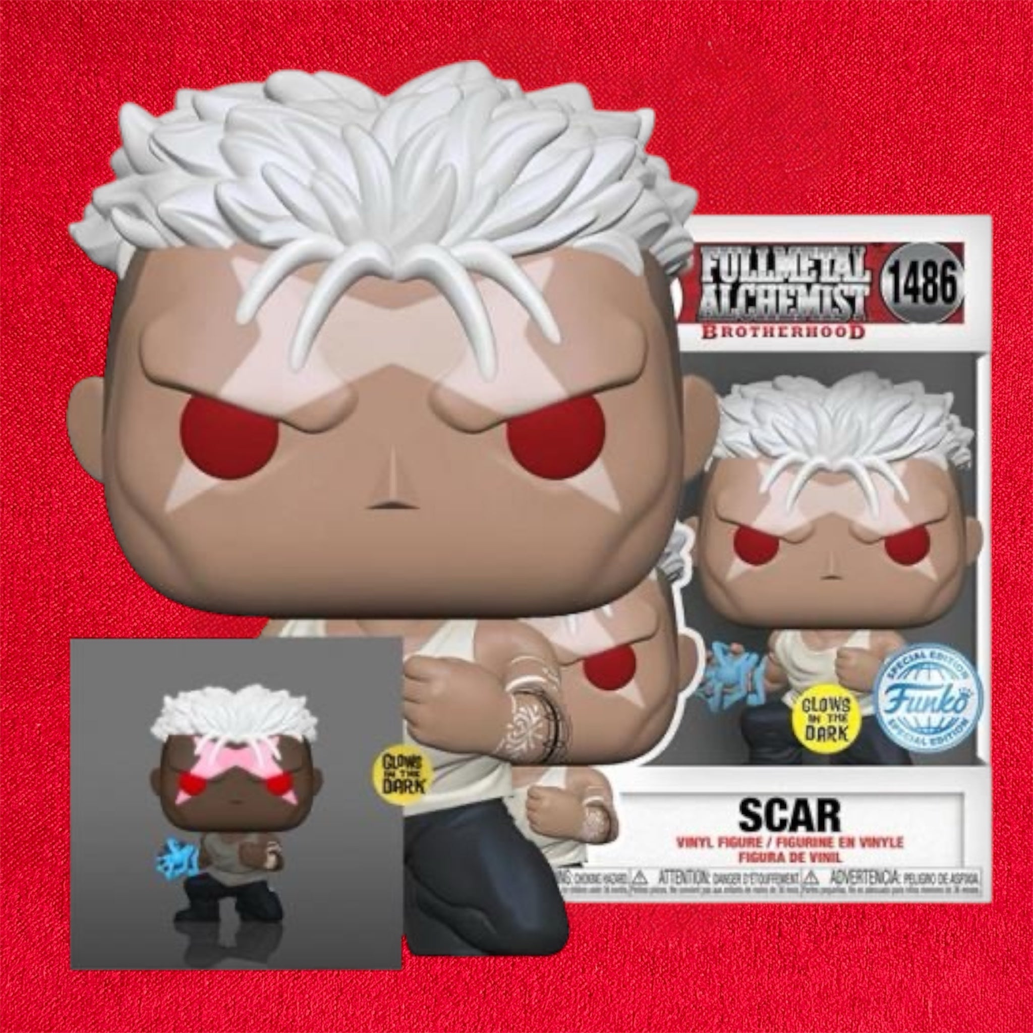 Funko Pop! Fullmetal Alchimist : Scar (1486) EXM GW
