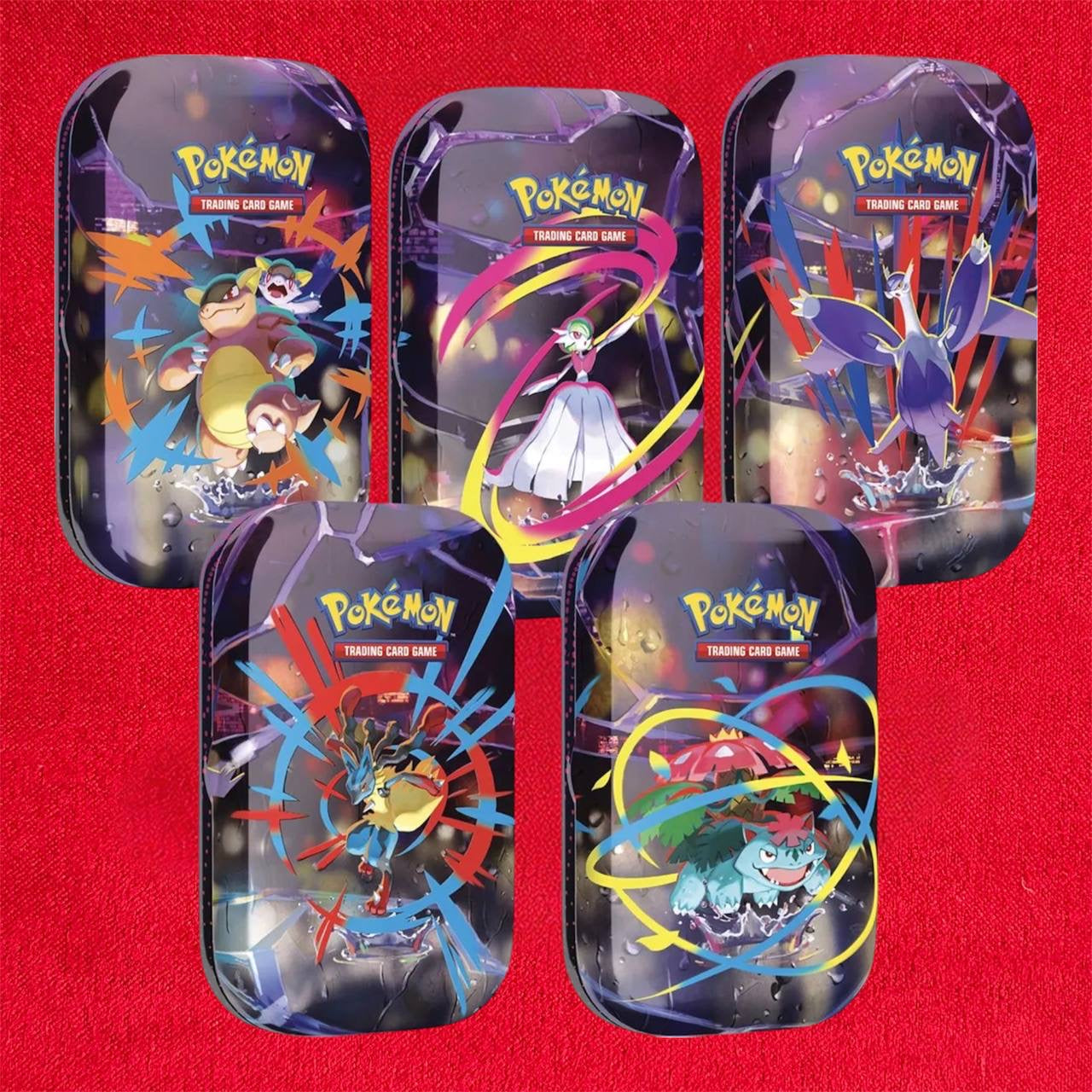Mini Tin Pokémon Megaeroi x 1 - Artwork casuale