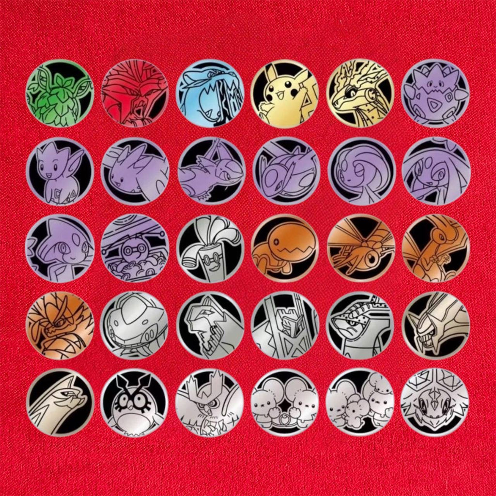 Pokémon TCG Chinese Scarlet & Violet Sparkling Crystal Coin Set