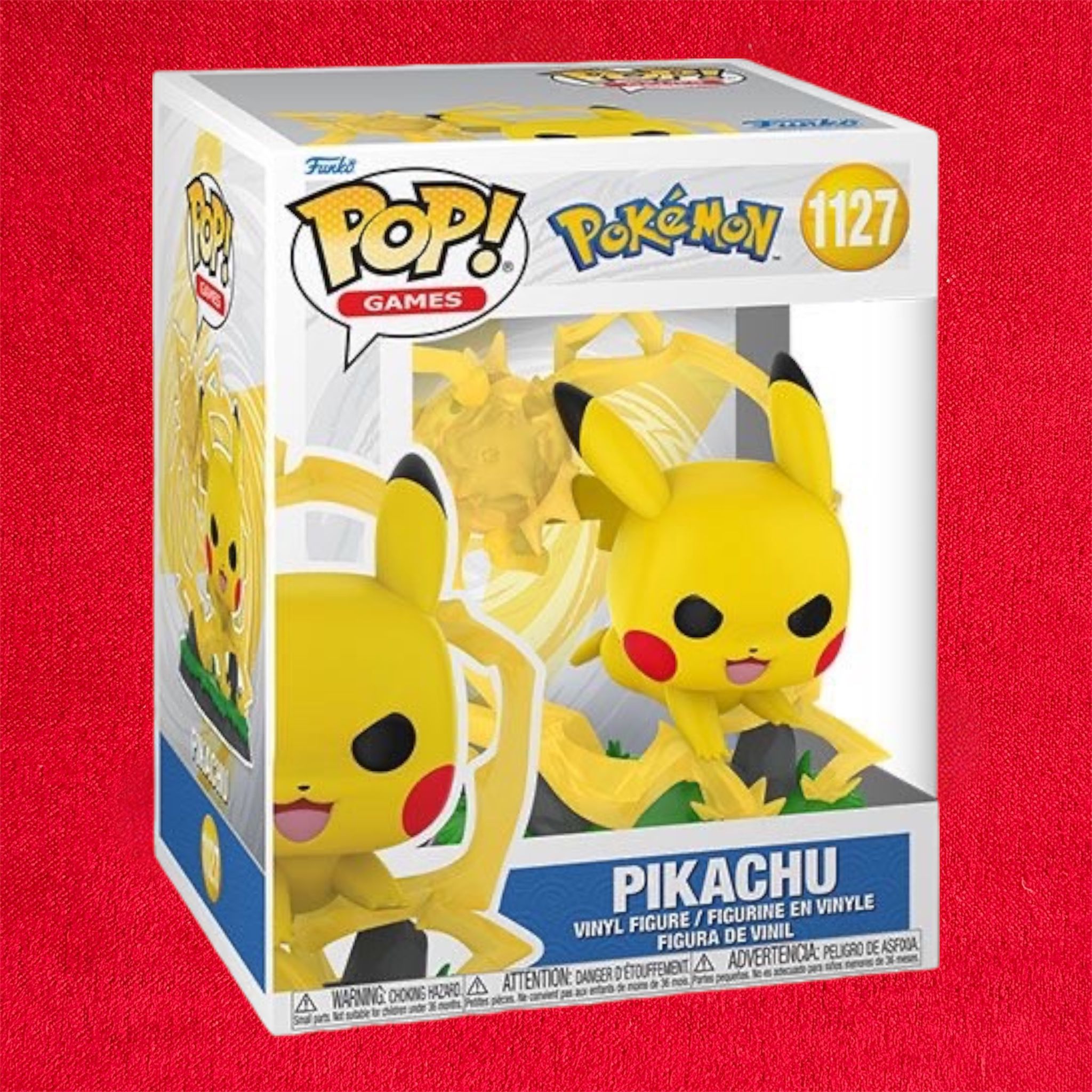 Funko Pops Pokemon Pikachu 1127