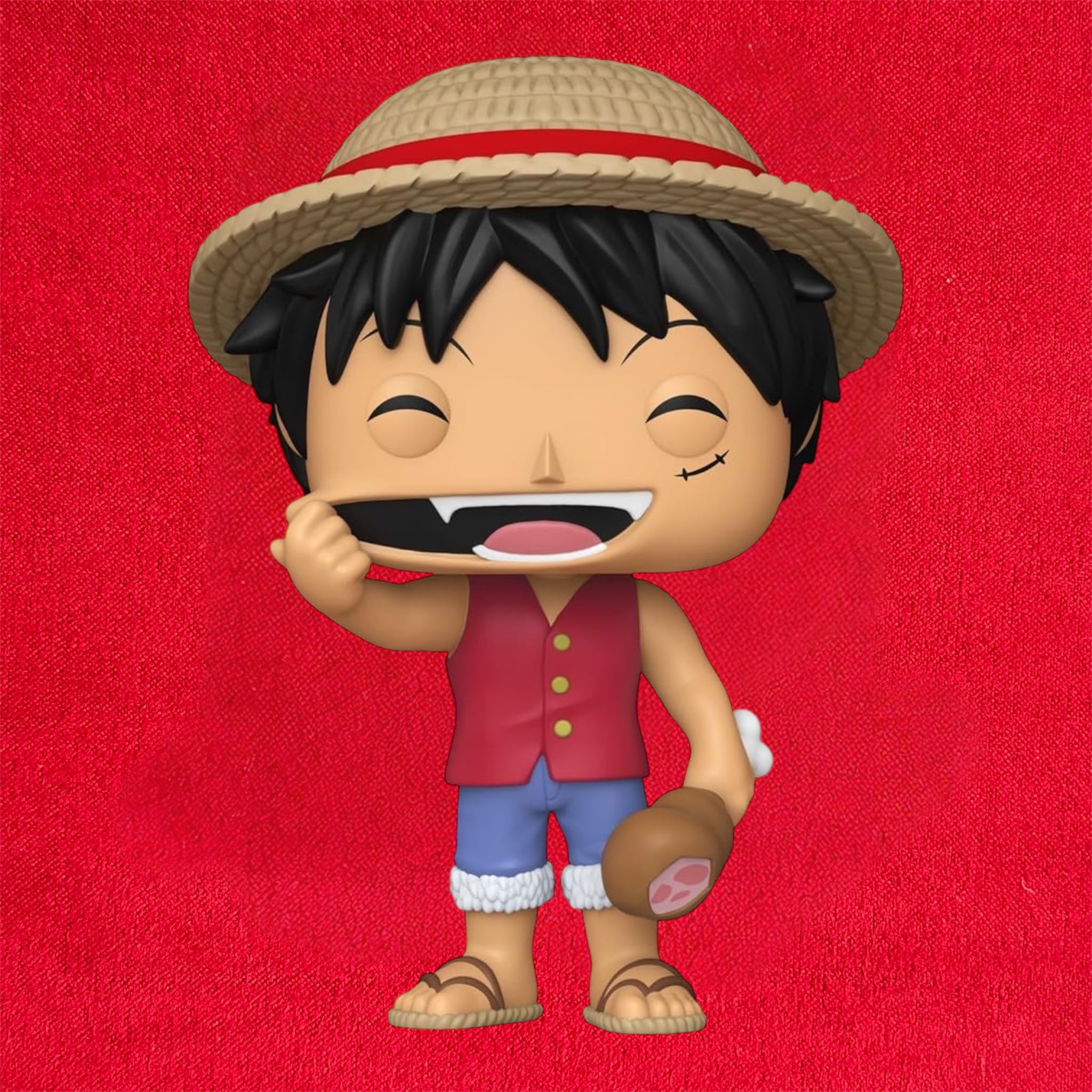 One Piece POP! Animation Vinyl Figures Luffy (Refresh) 9
cm