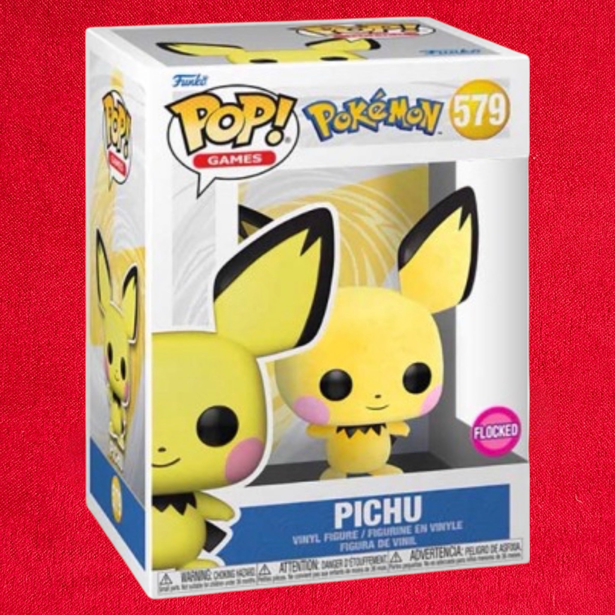 Pokémon POP! Games Vinyl
Figure Pichu (EMEA) Floccato 9
cm