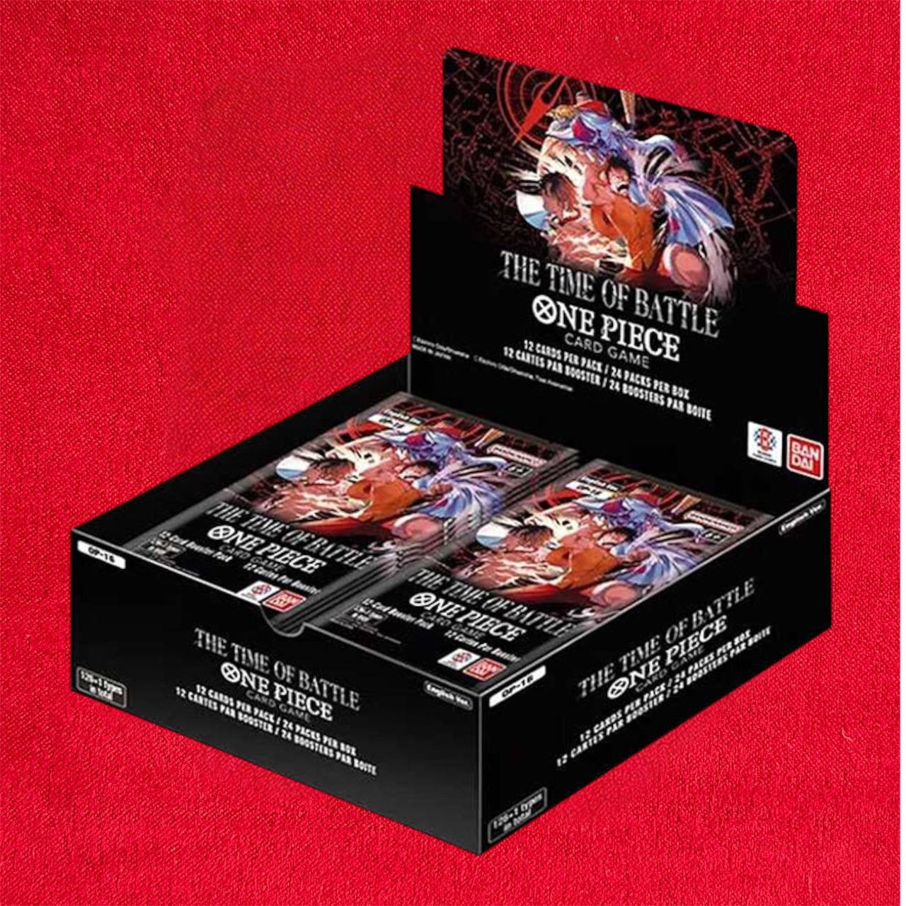 One Piece ENG The Time of Battle OP-16 Box 24 Buste