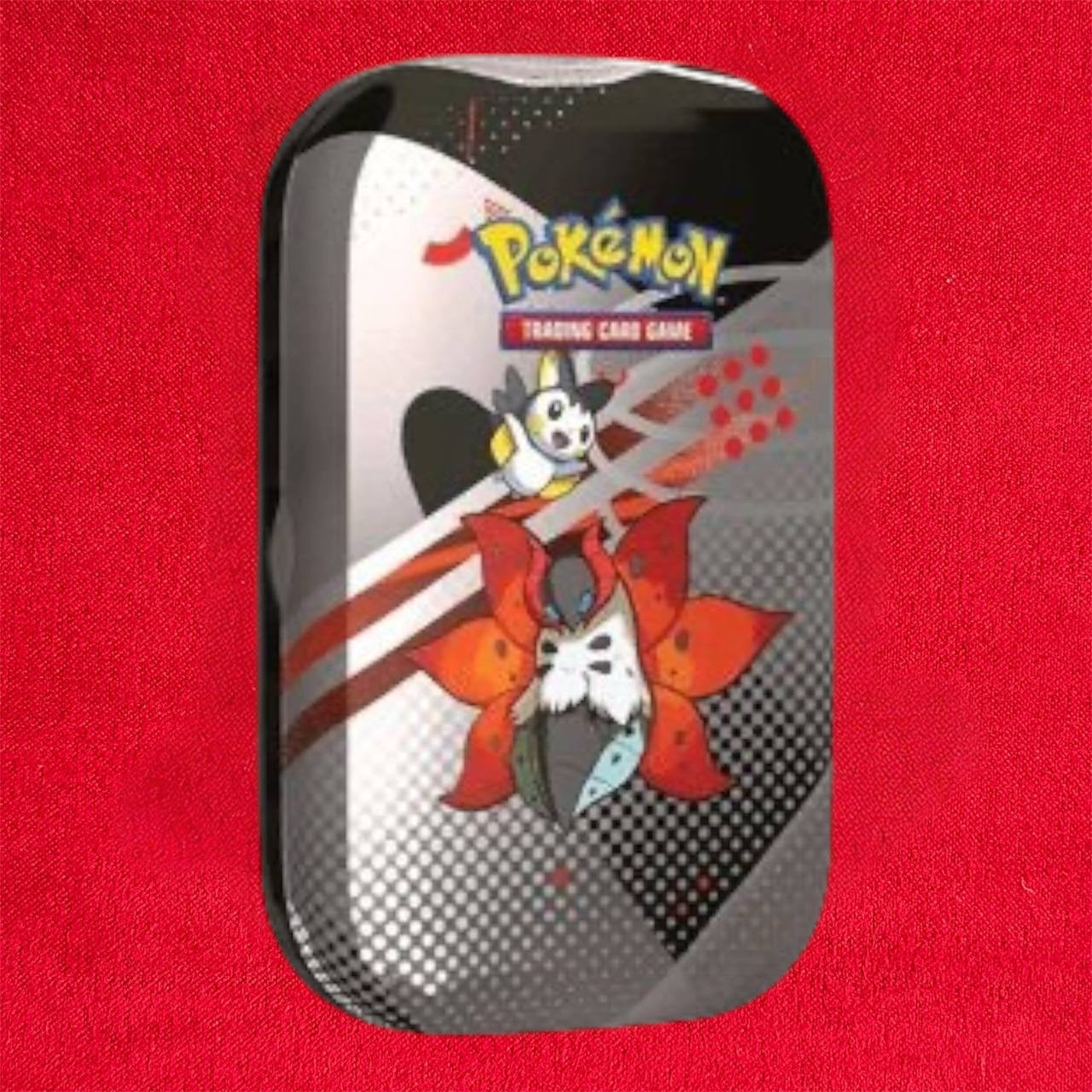 Mini Tin Pokémon Luce Nera e Fuoco Bianco x 1 - Artwork casuale