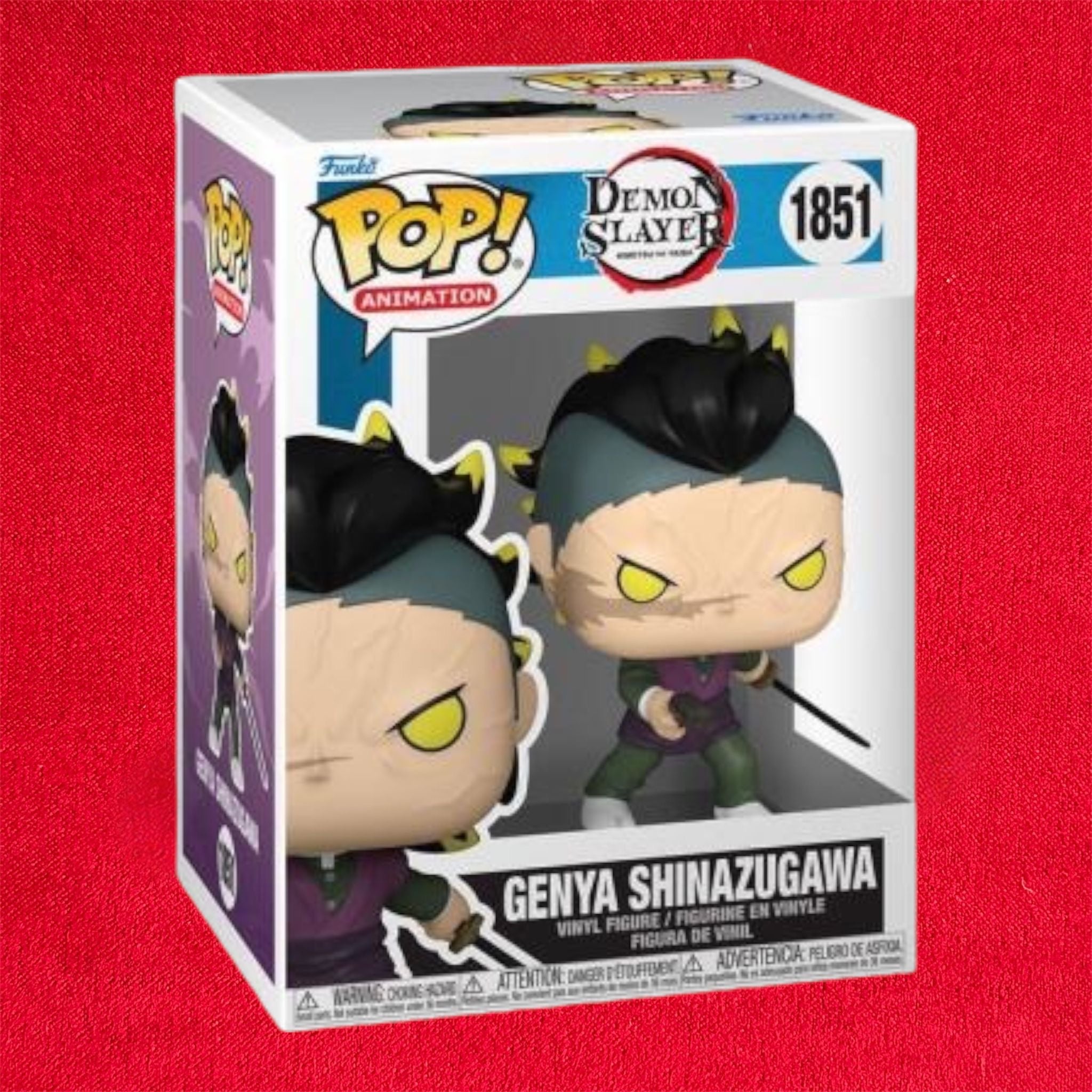 Demon Slayer: Kimetsu no Yaiba POP! Animation Viny!
Figure Genya (Demon Form) 9 cm