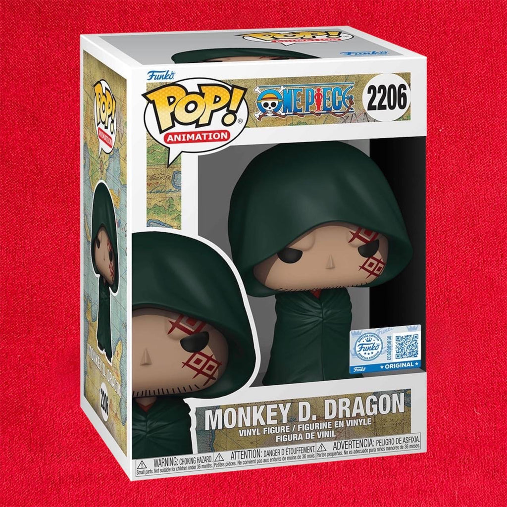 One Piece POP! Vinyl Animation Figure Monkey D. Dragon 9 cm