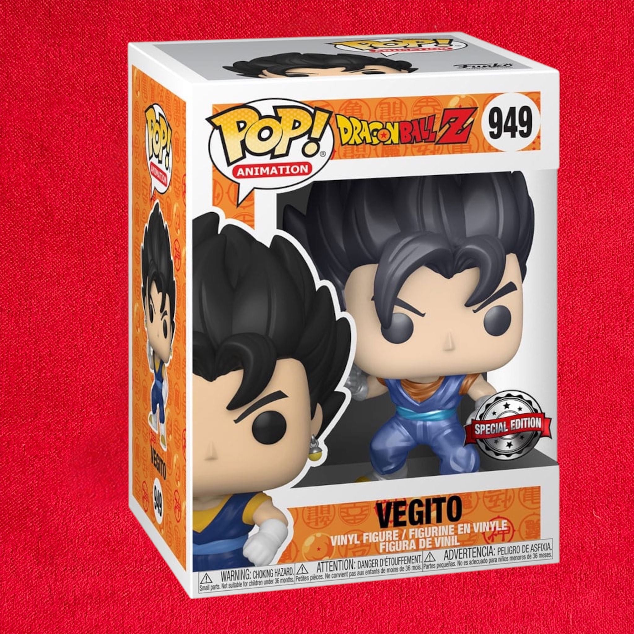 Dragon Ball Z POP! Animation Vinyl Figure Vegito (MT)
Exclusive 9 cm
