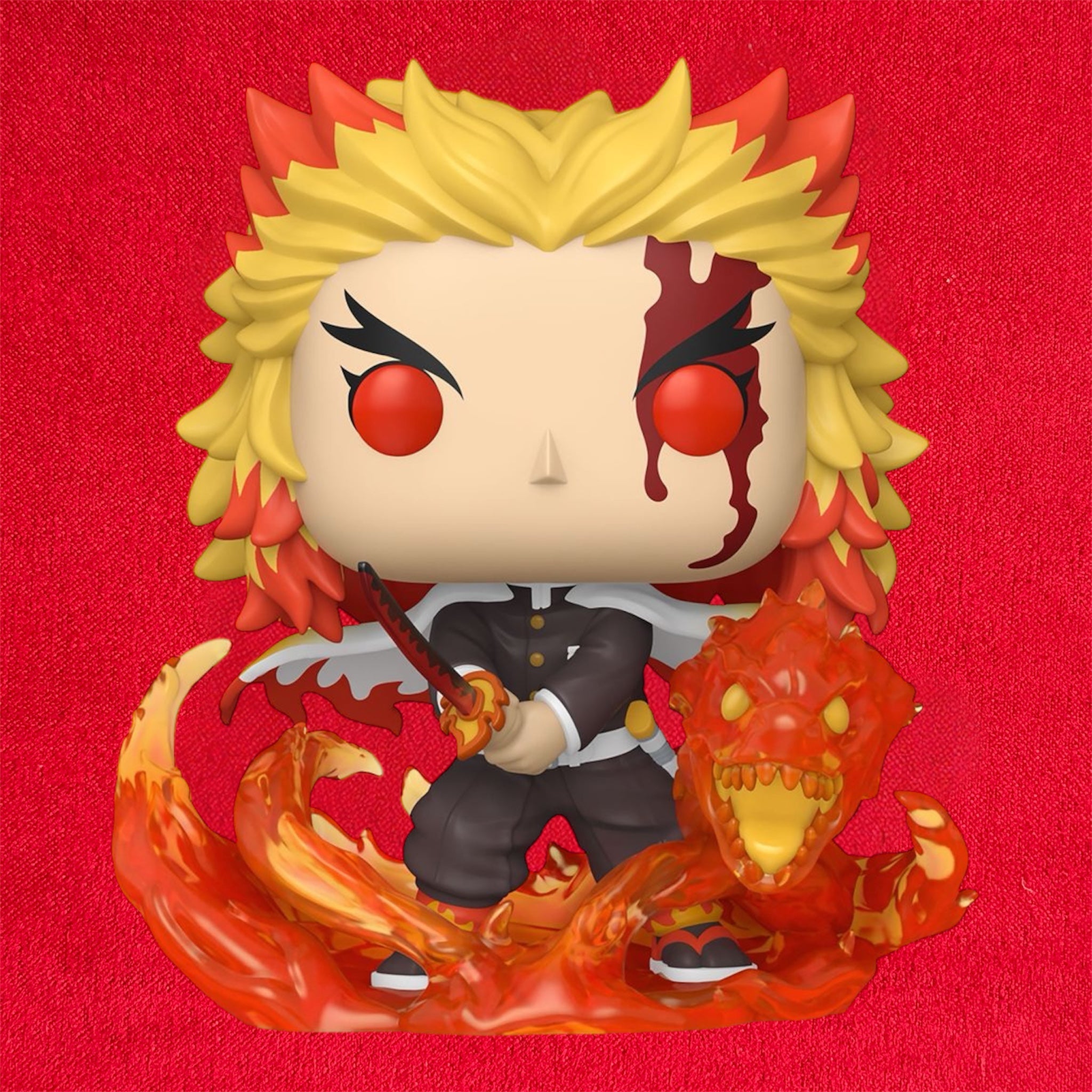 Demon Slayer: Kimetsu no Yaiba POP! Animation Vinyl Figure Kyojuro Rengoku 9th form 9 cm