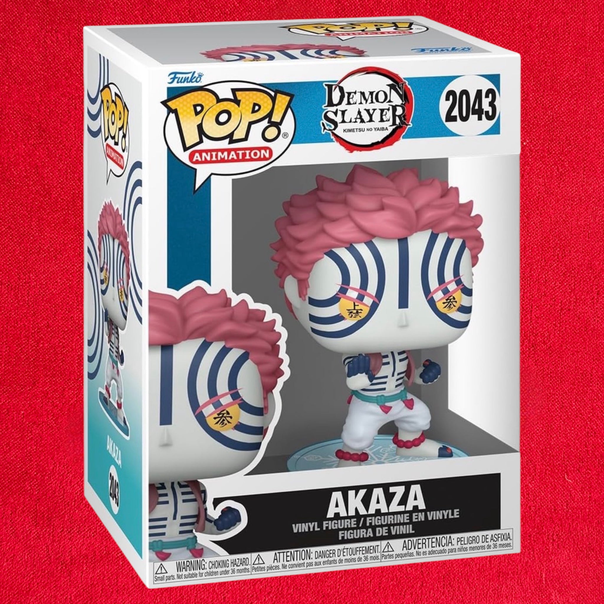 Demon Slayer: Kimetsu no Yaiba
POP! Animation Vinyl Figure
Akaza 9 cm