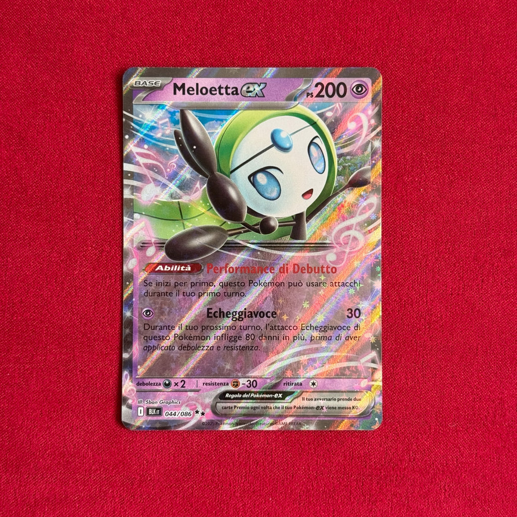 Meloetta EX 044/086 (Luce Nera)