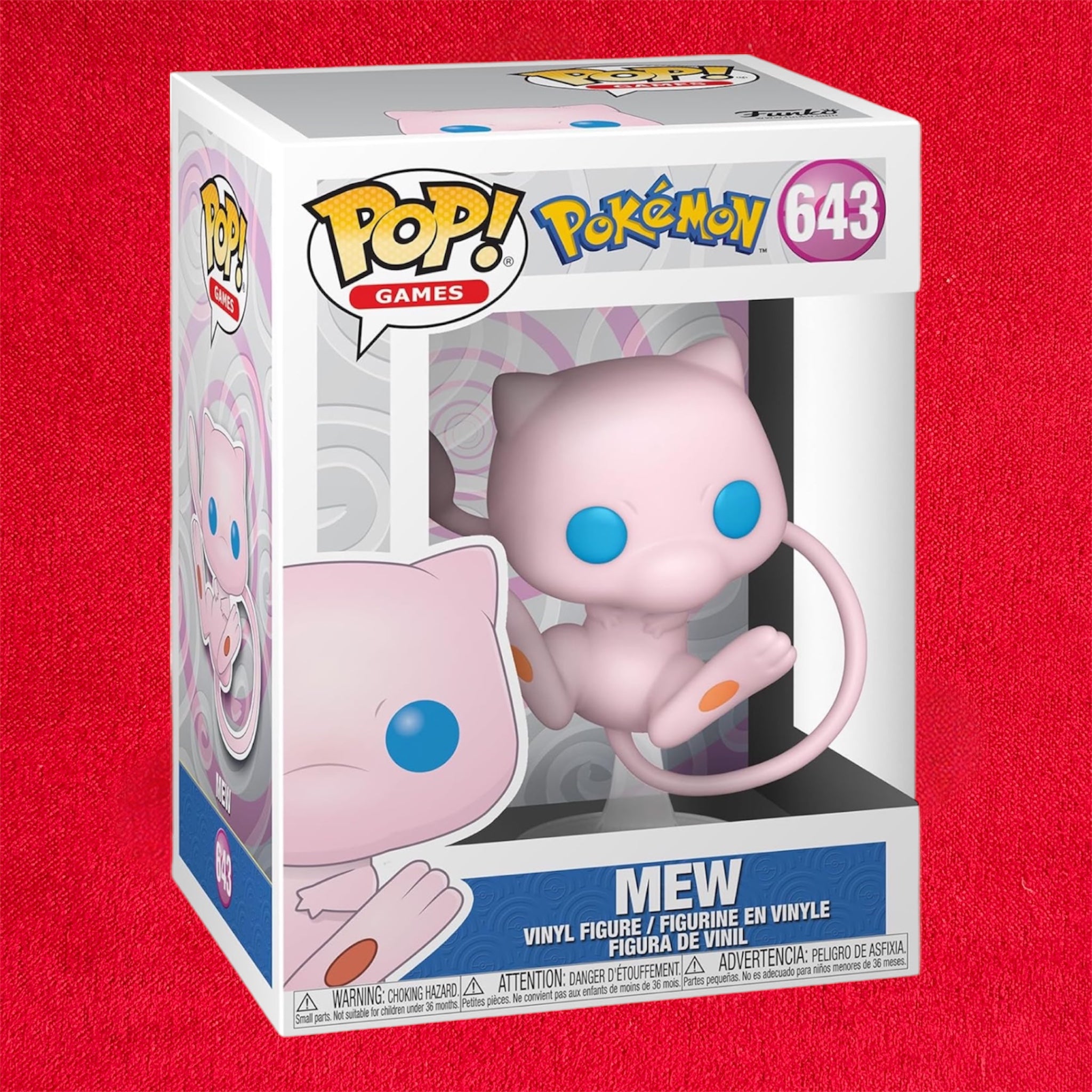 Pokemon POP! Games Vinyl
Figure Mew (EMEA) 9 cm