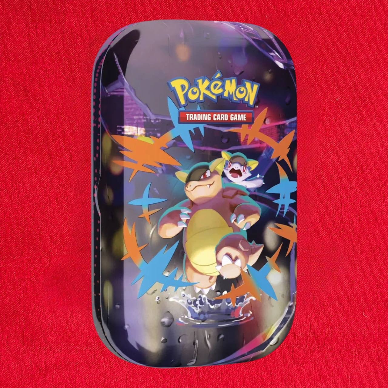 Mini Tin Pokémon Megaeroi x 1 - Artwork casuale