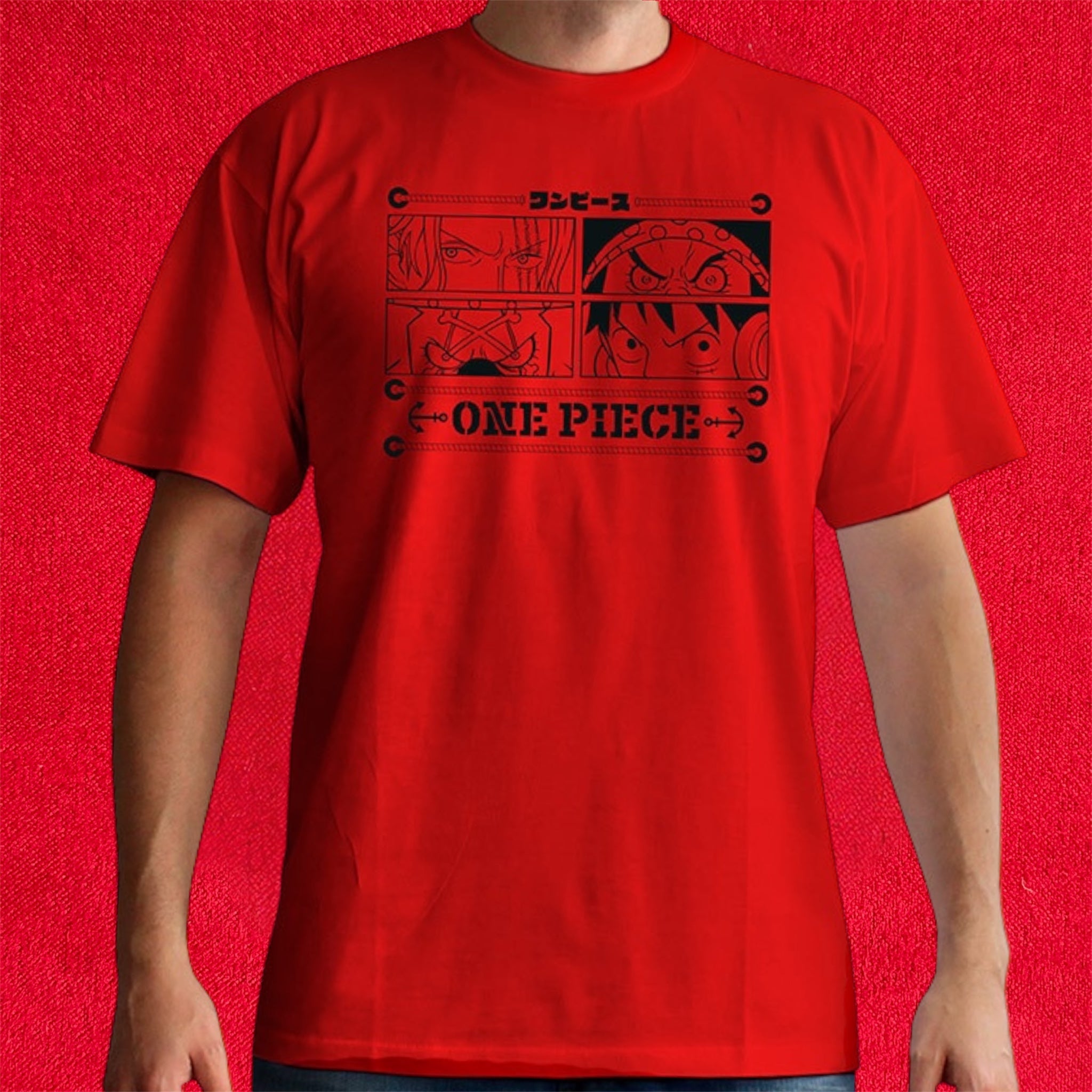 T-Shirt 4 Imperatori TAGLIA S - One Piece