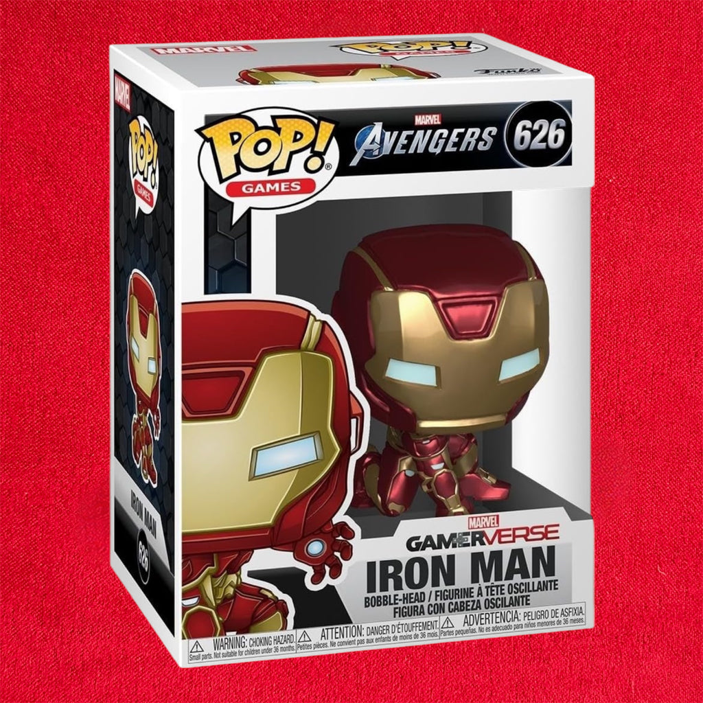 Marvel's Avengers (2020 video game) POP! Marvel Vinyl Figure Iron Man 9 cm