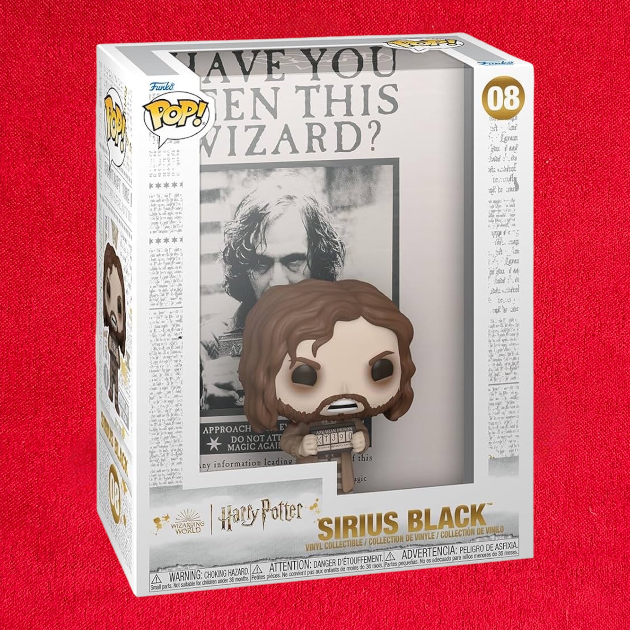 Harry Potter POP! Comic Cover
Vinyl Figure Poster Sirius Black
9 cm