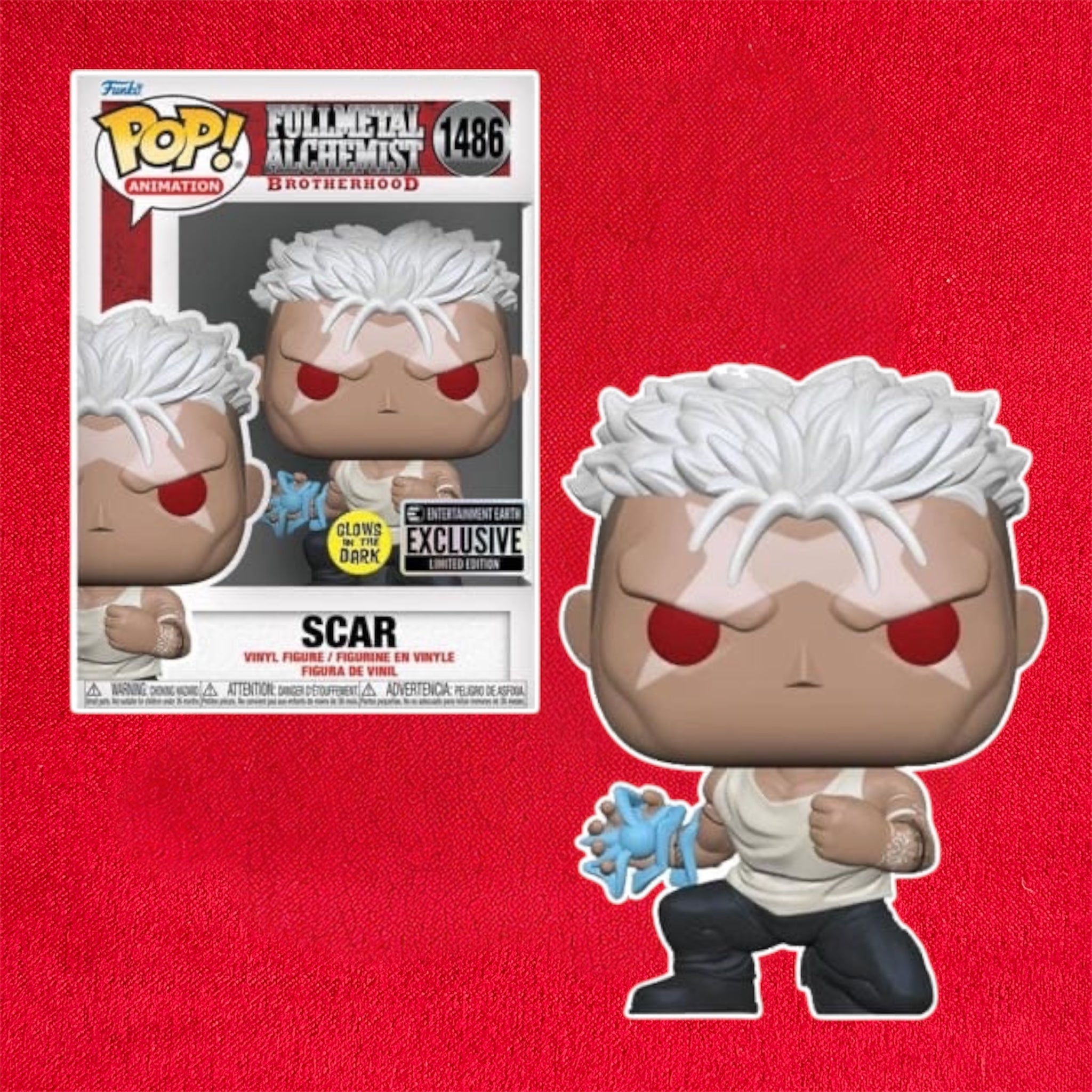 Funko Pop! Fullmetal Alchimist : Scar (1486) EXM GW