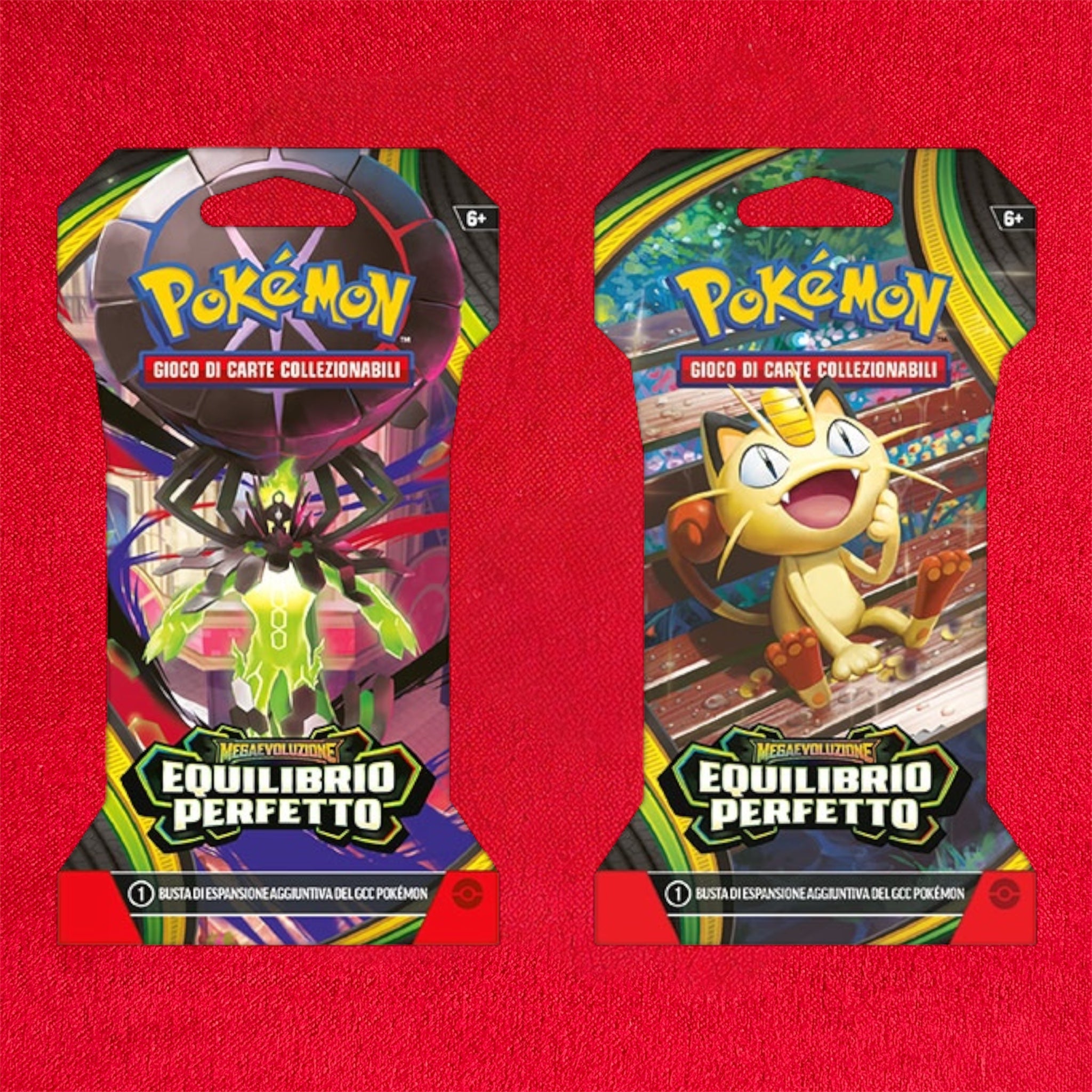 1 x Equilibrio Perfetto Megaevoluzioni Carte Pokémon - Artwork casuale