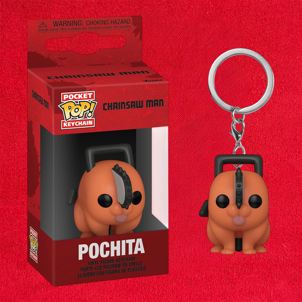 Portachiavi Chainsaw Man POP! Vinyl Keychains 4 cm Pochita