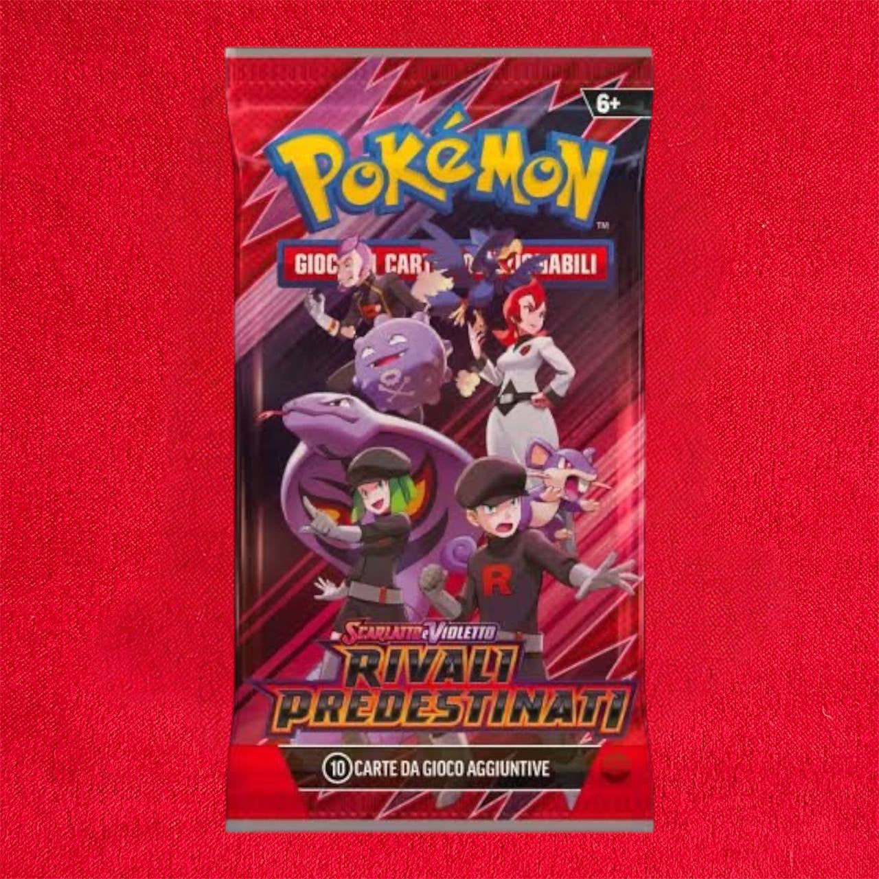 1 x Rivali Predestinati Bustina Carte Pokémon - Artwork casuale