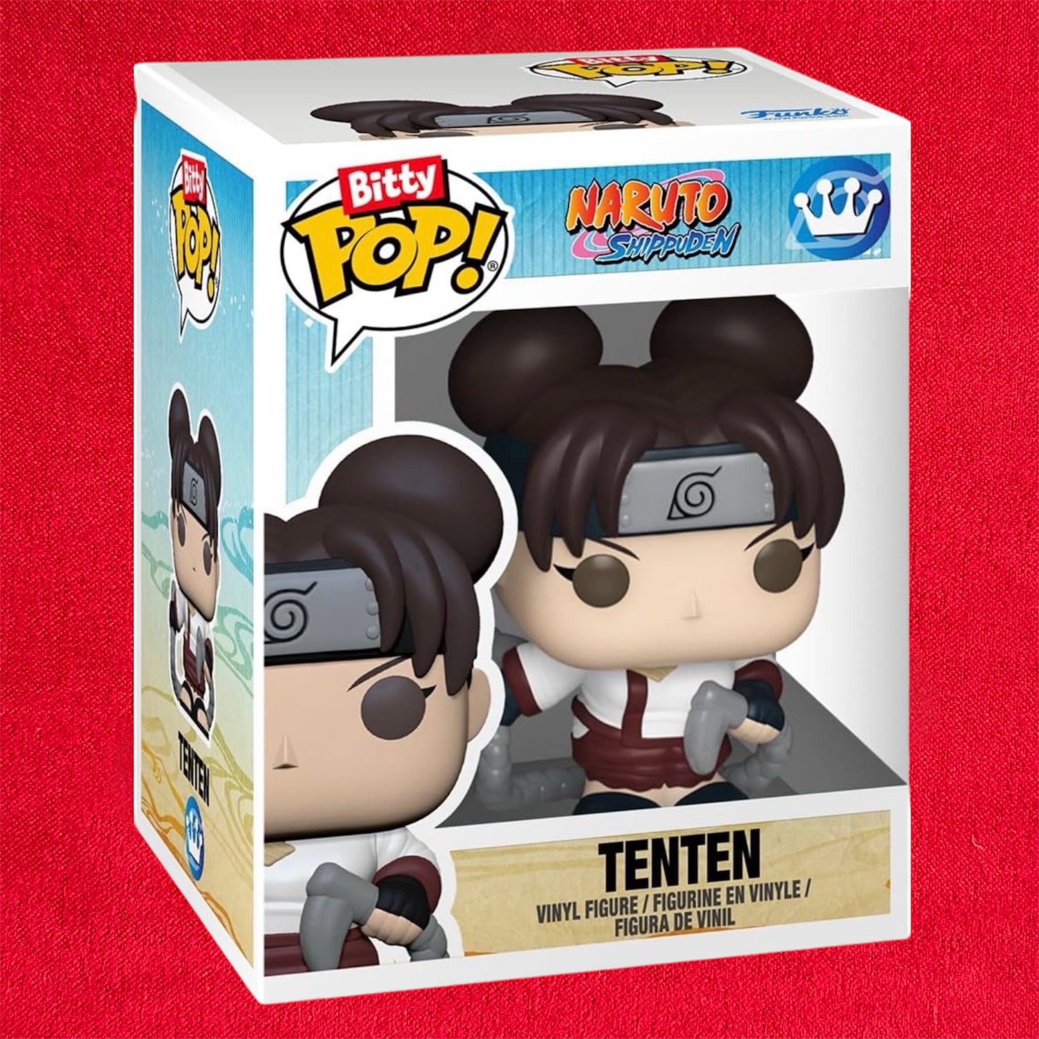 Bitty Naruto
Shippuden POP! Vinyl Figure
Pack da 4 Itachi 2,5 
cm