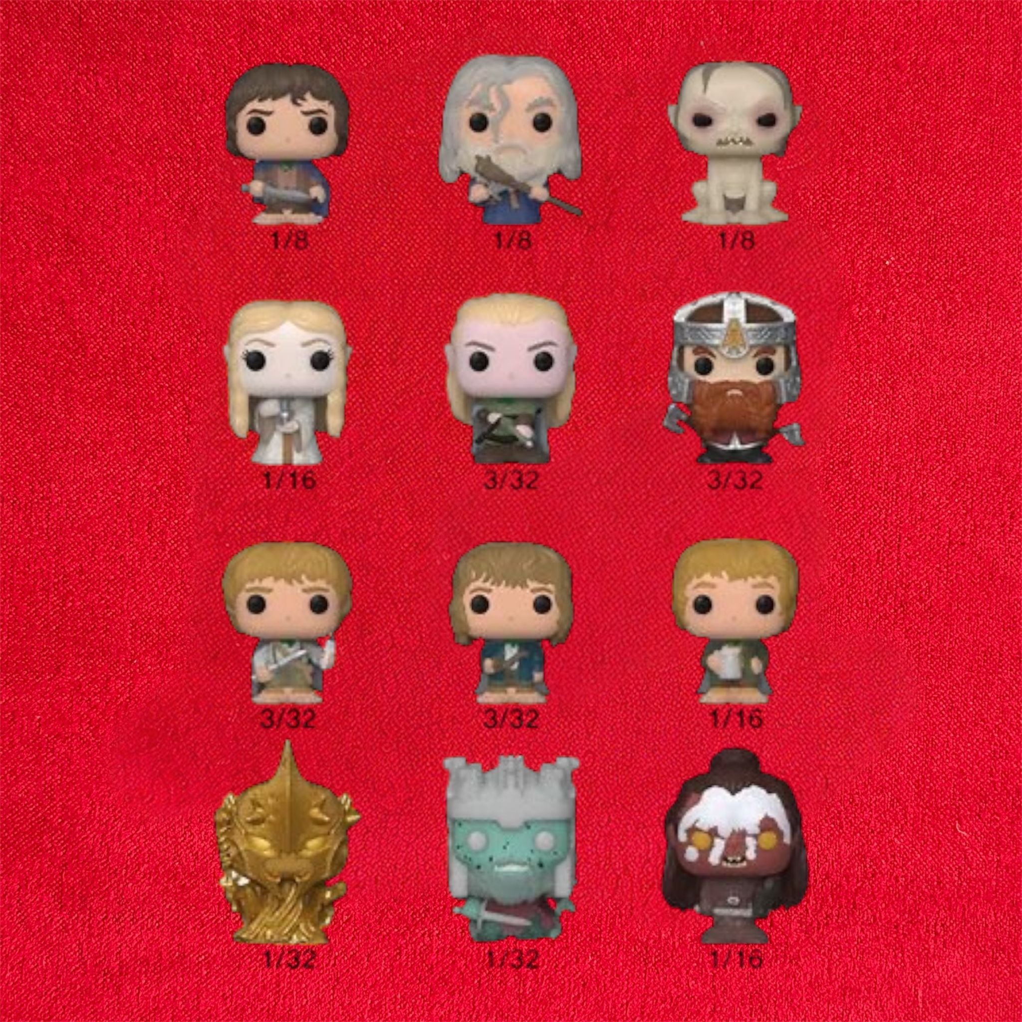 Funko Bitty POP - Il Signore Degli Anelli