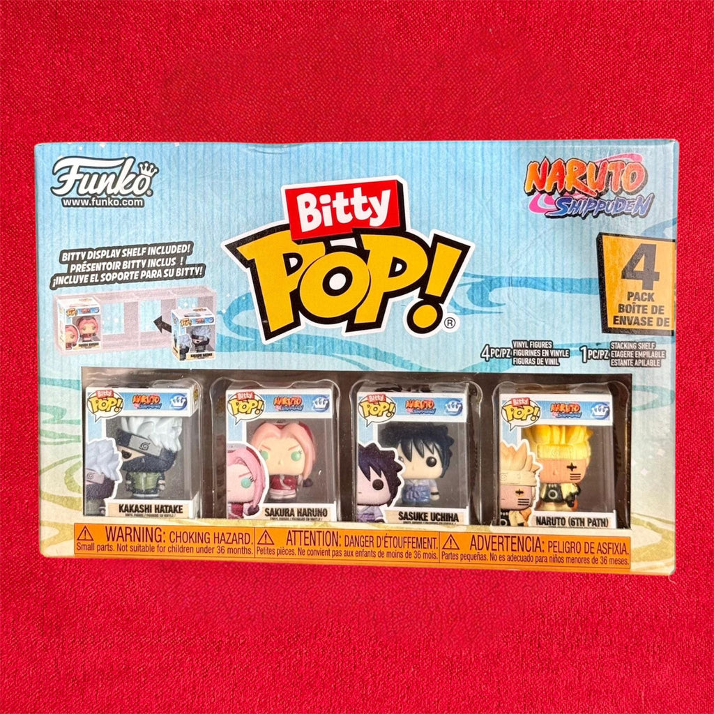 Bitty Naruto Shippuden
POP! Vinyl Figure Pack da
4 CHASE 2,5 cm