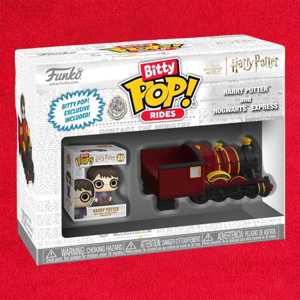 Bitty Harry Potter POP! Rides Vinyl Figure Harry Potter w/Hogwarts Express 2,5 cm