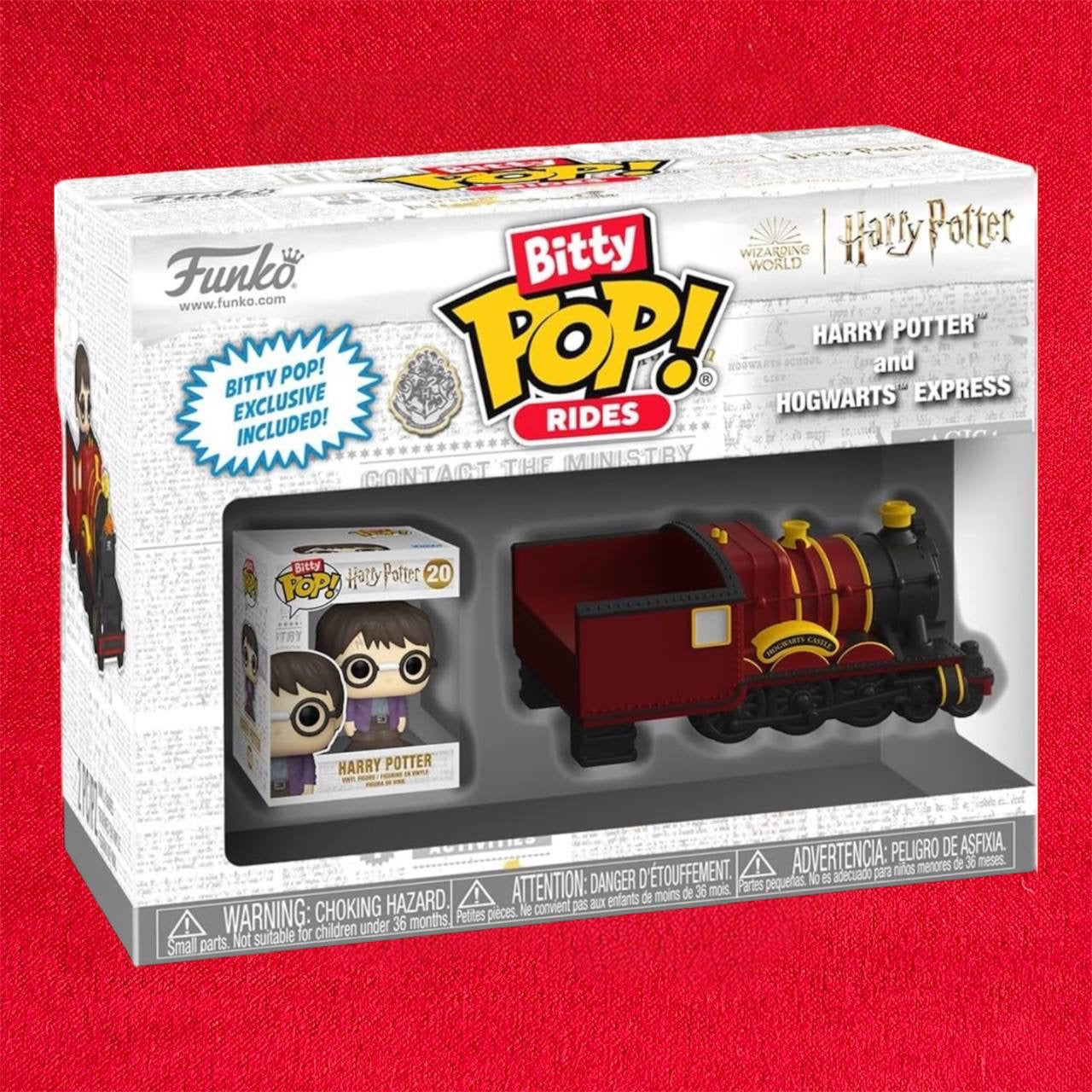 Bitty Harry Potter POP! Rides Vinyl Figure Harry Potter w/Hogwarts Express 2,5 cm