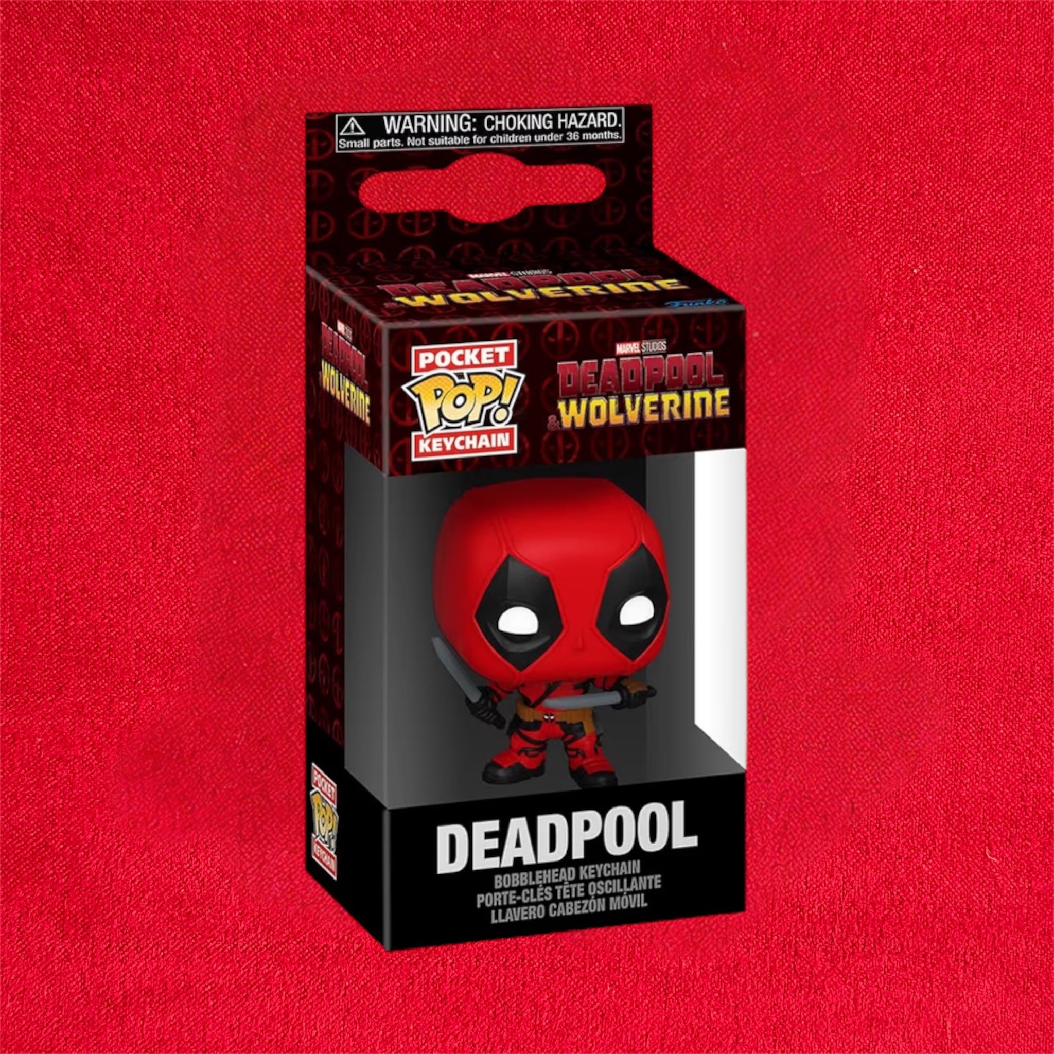 Portachiavi Marvel Deadpool POP! Vinyl Keychains 4 cm
Deadpool