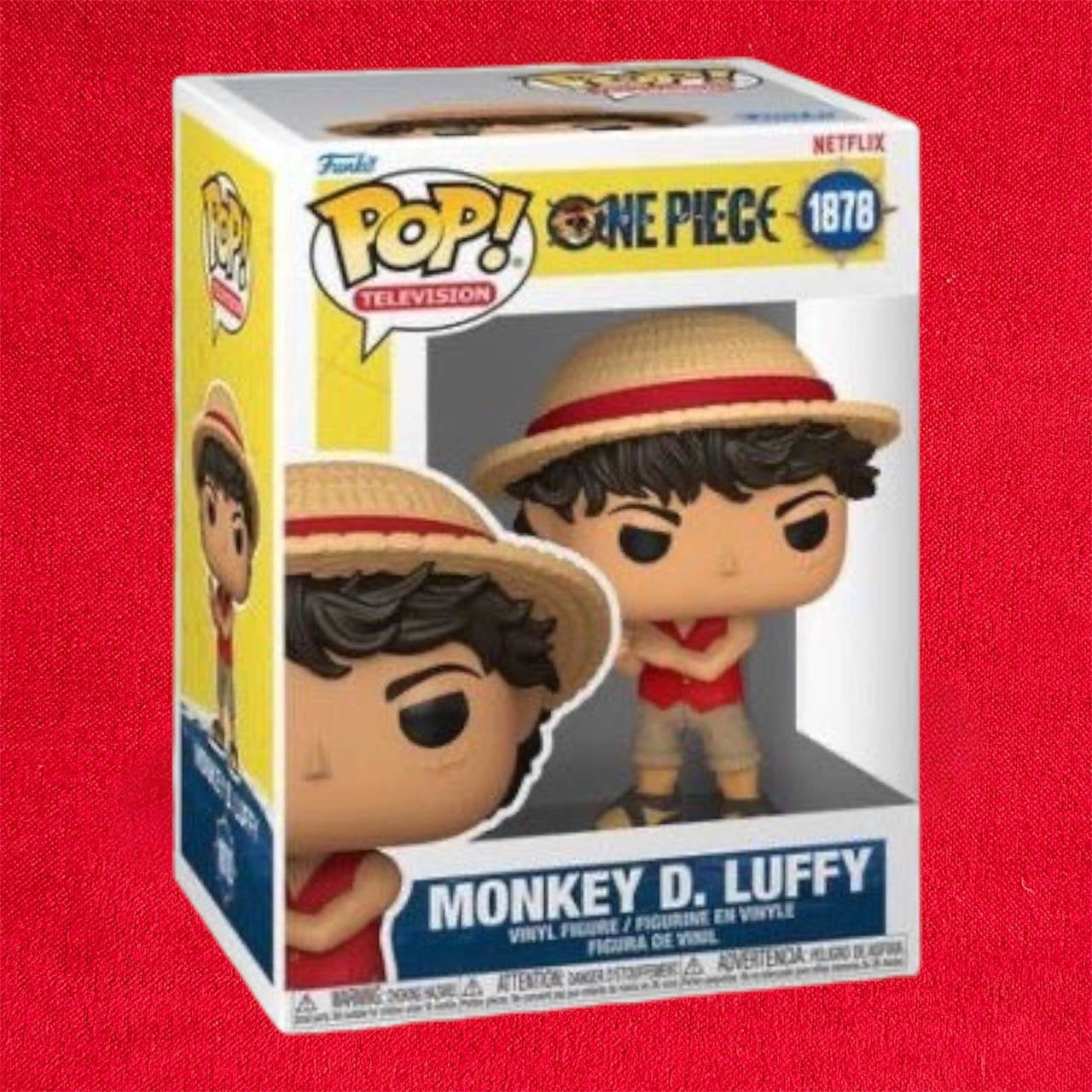 One Piece POP! TV Vinyl Figure Monkey D. Luffy 9 cm Netflix