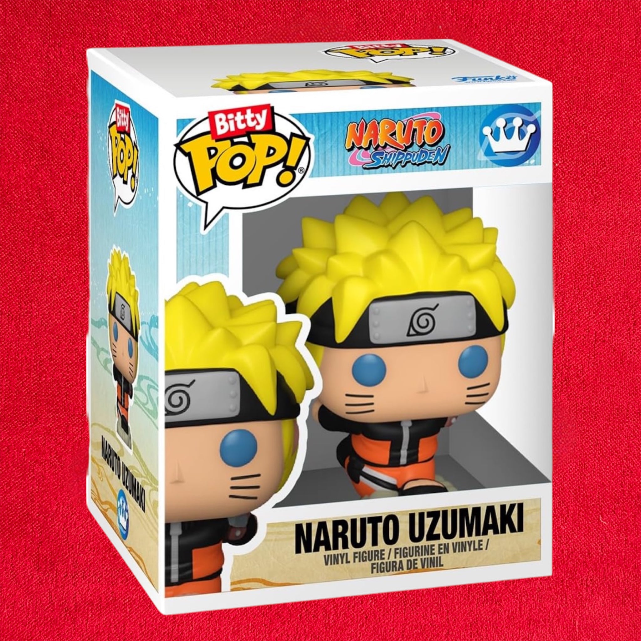 Bitty Naruto
Shippuden POP! Vinyl Figure
Pack da 4 Naruto Shippuden 2,5
cm