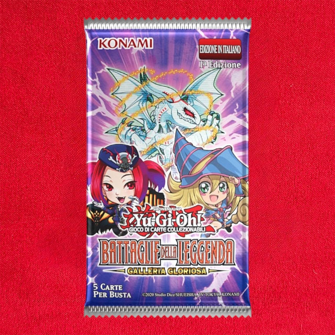 Yu-Gi-Oh! Battaglia della Leggenda Galleria Gloriosa Box 24 Buste