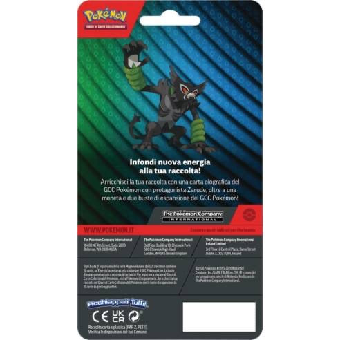 Blister Pokémon Zarude 2 Buste Italiano