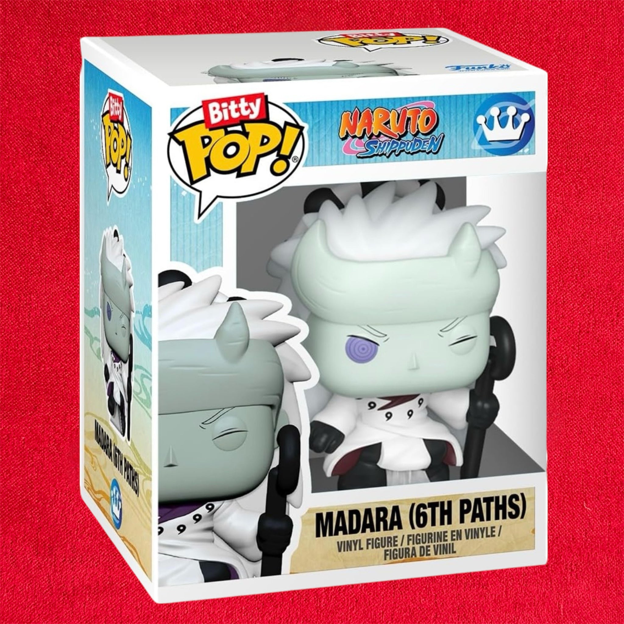 Bitty Naruto
Shippuden POP! Vinyl Figure
Pack da 4 Itachi 2,5 
cm