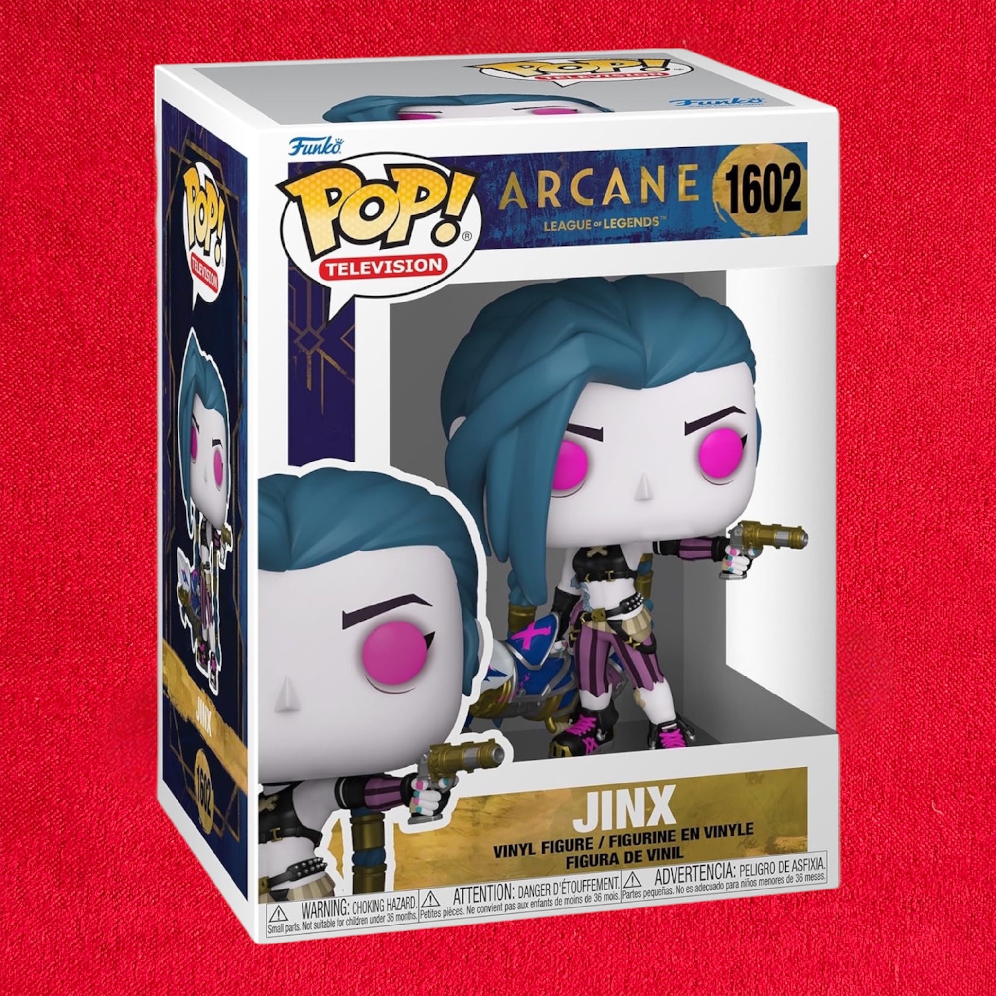 Arcane League of Legends POP! Vinyl Figure Jinx 9 cm