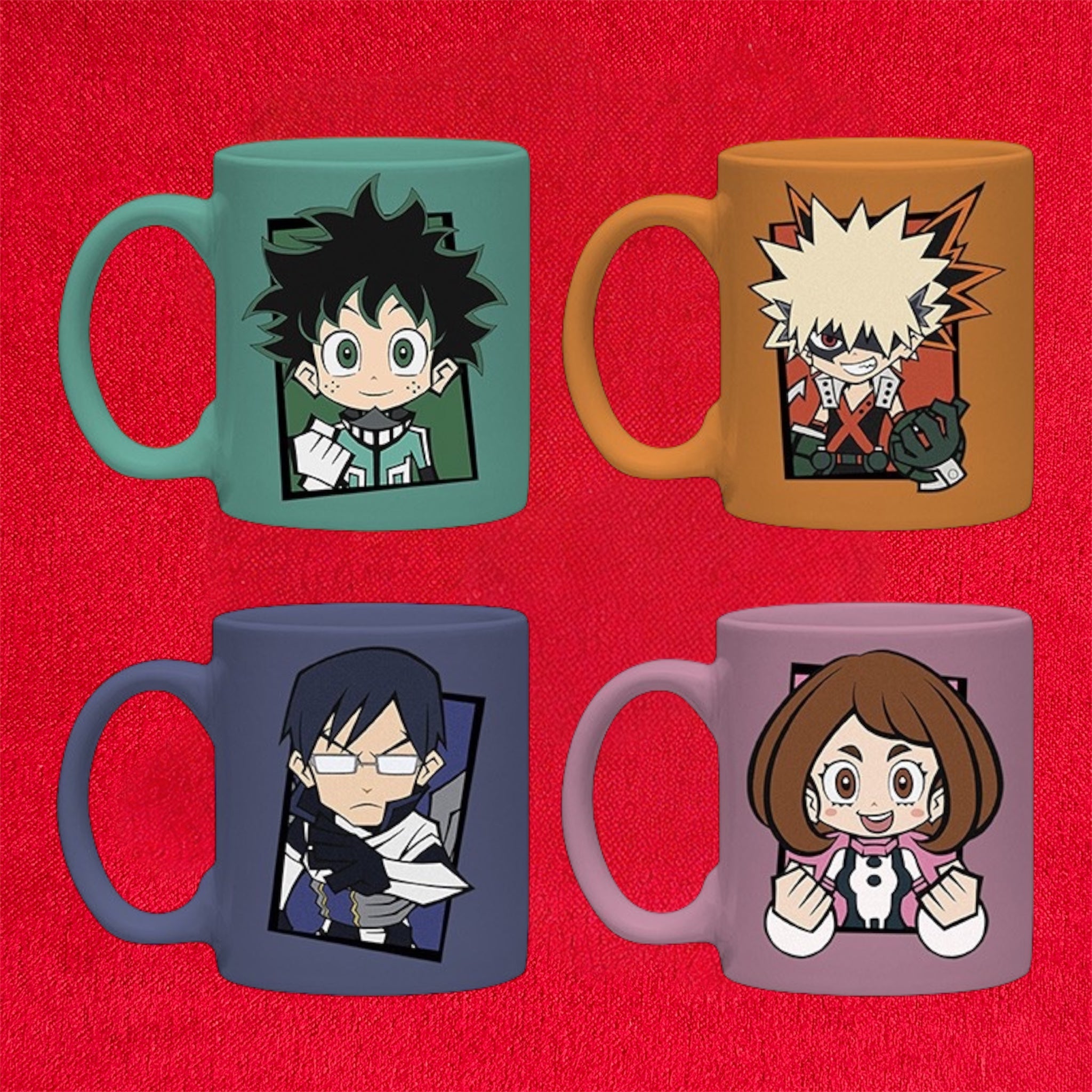 Set 4 Tazzine -  My Hero Academia
