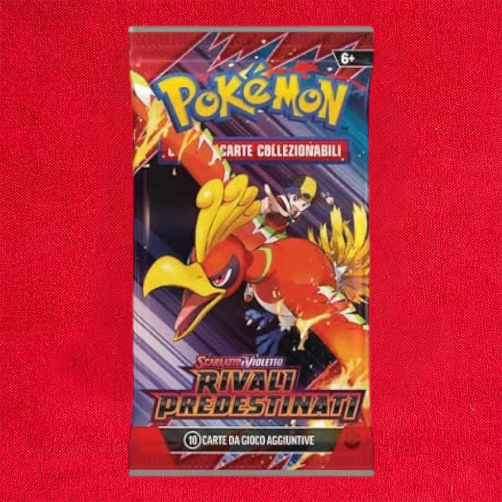 1 x Rivali Predestinati Bustina Carte Pokémon - Artwork casuale
