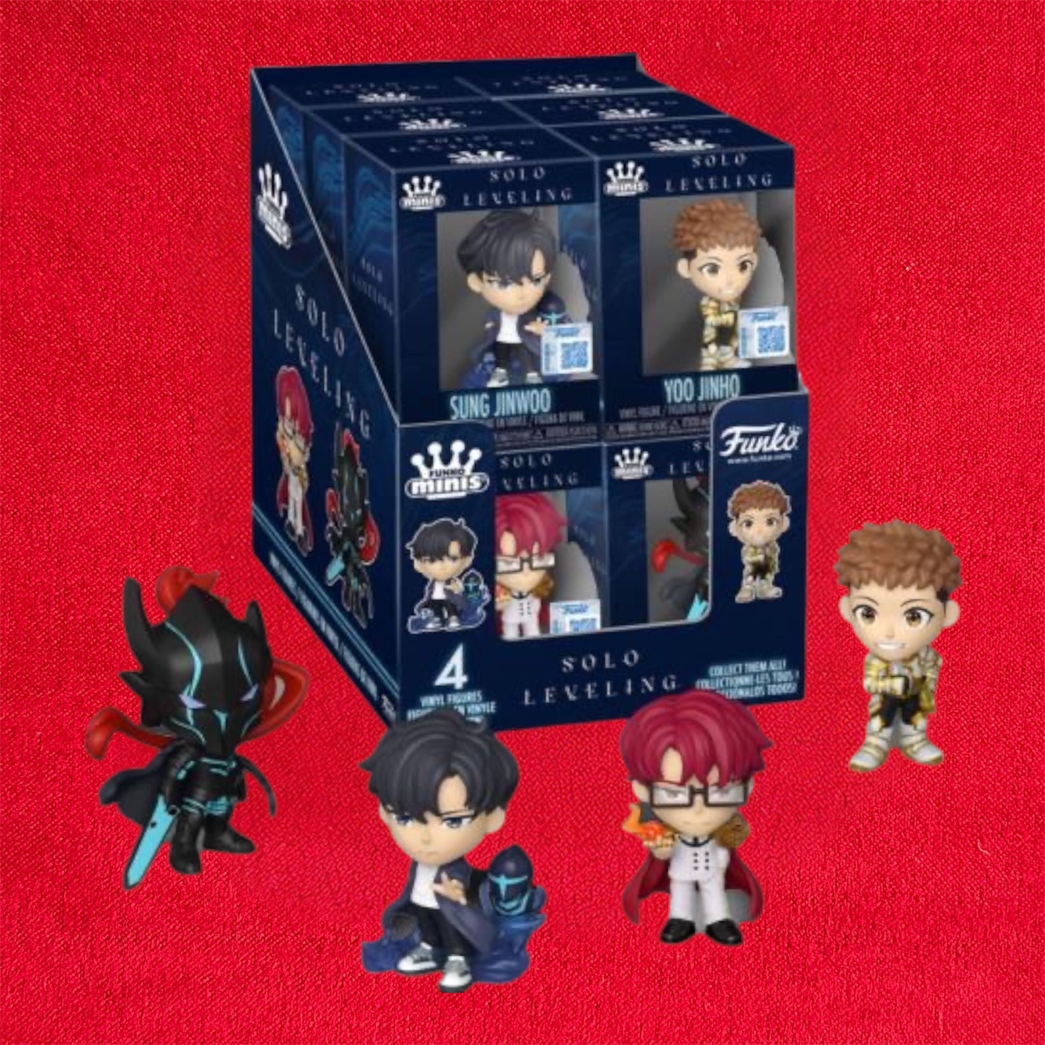 Solo Leveling Set 4 figure Minis Funko