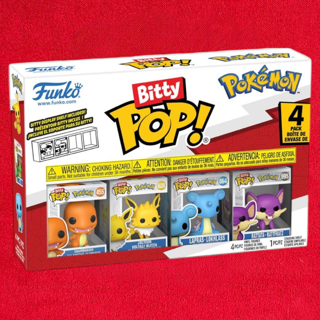 Bitty Pokemon POP! Vinyl Figure
4-Pack Series Charmander 2,5
cm